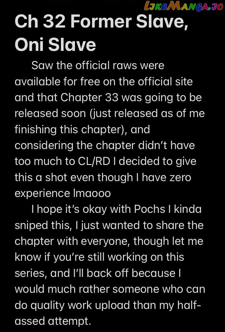 I’m A Former Slave, But I Tried To Buy An Oni Slave Who I Later Found To Have Too Much Energy So I Want To Throw Him Away… chapter 32 - page 24