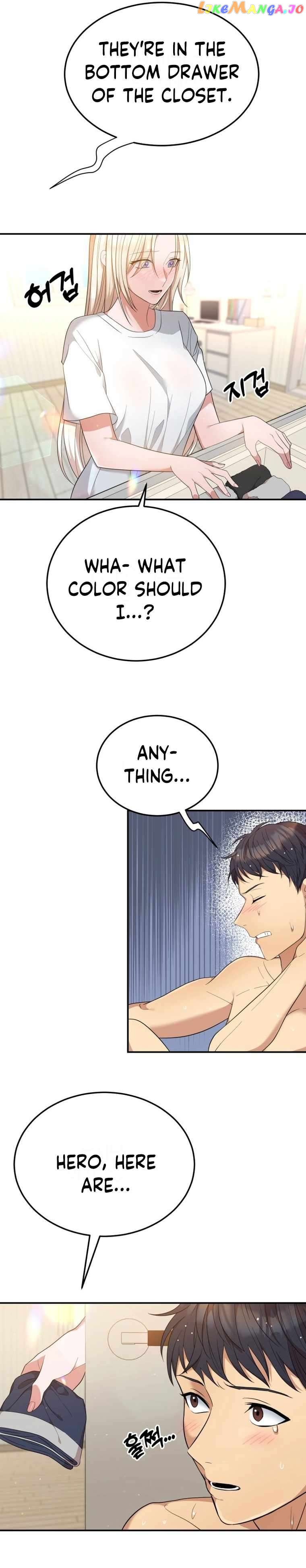 Living in a single room with a Saintess chapter 3 - page 22