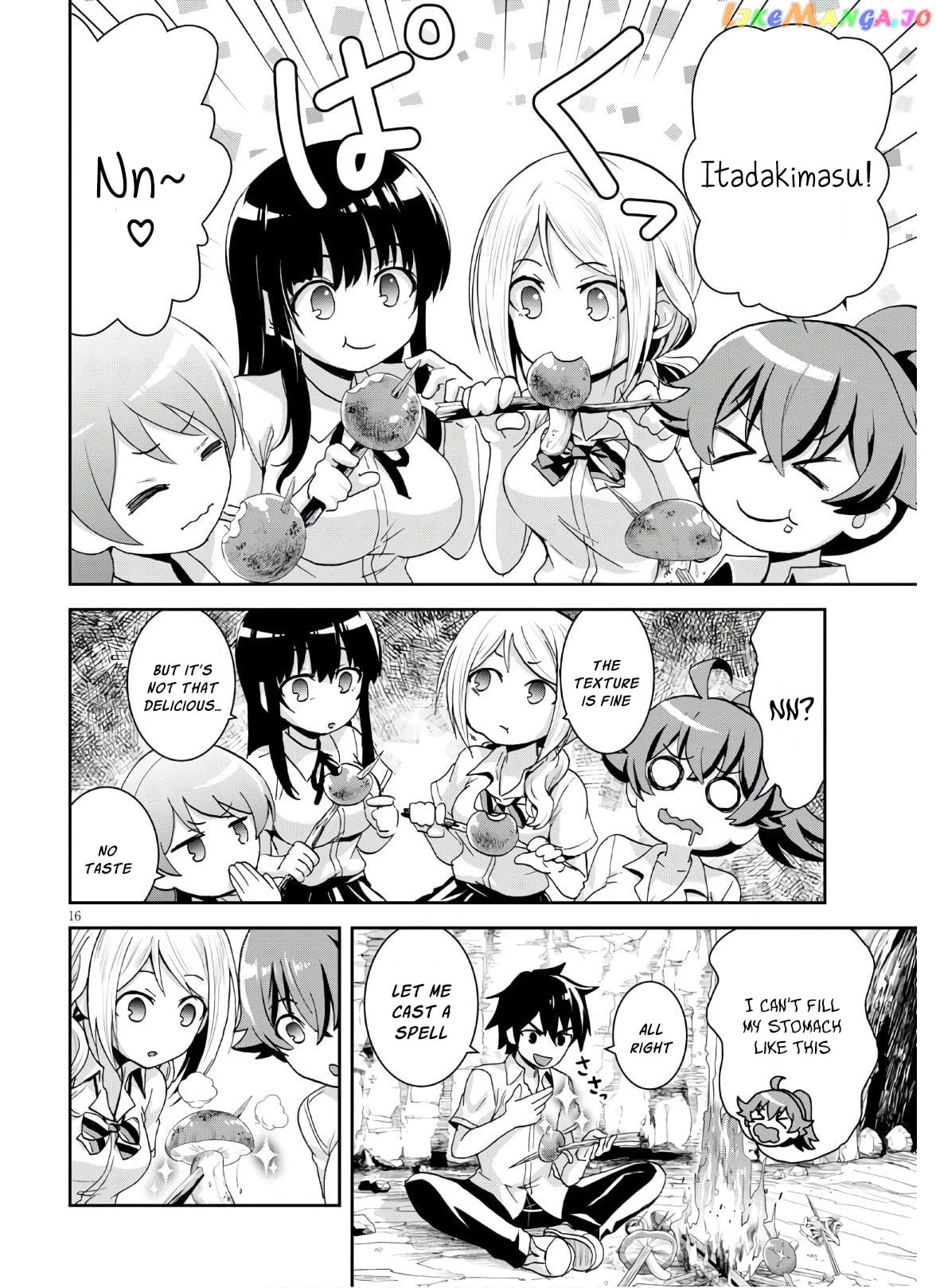 Isekai Yurutto Survival Seikatsu: Gakkou no Minna to Isekai no Mujintou ni Tenishitakedo Ore Dake Rakushou desu chapter 3 - page 17