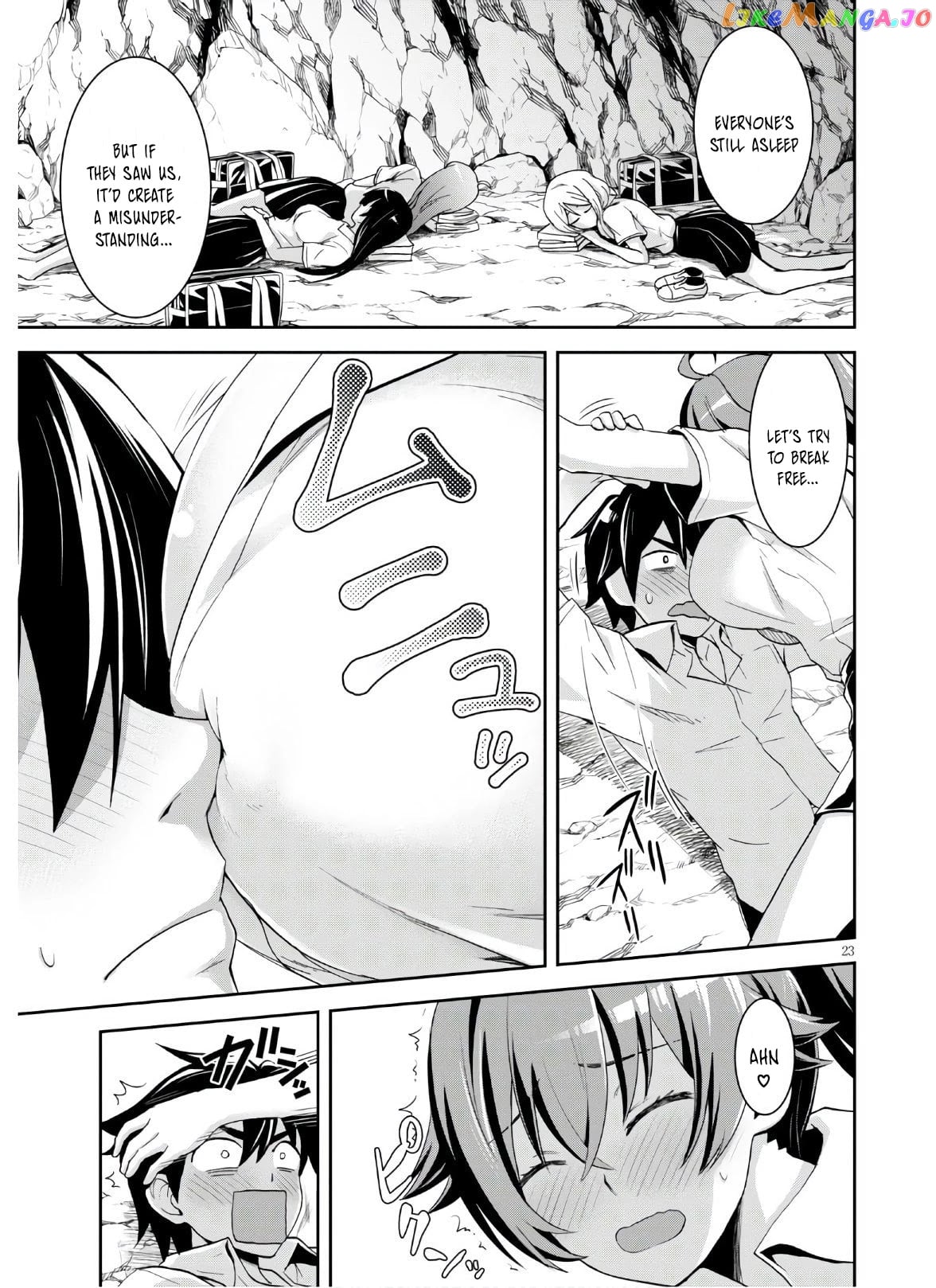 Isekai Yurutto Survival Seikatsu: Gakkou no Minna to Isekai no Mujintou ni Tenishitakedo Ore Dake Rakushou desu chapter 3 - page 24