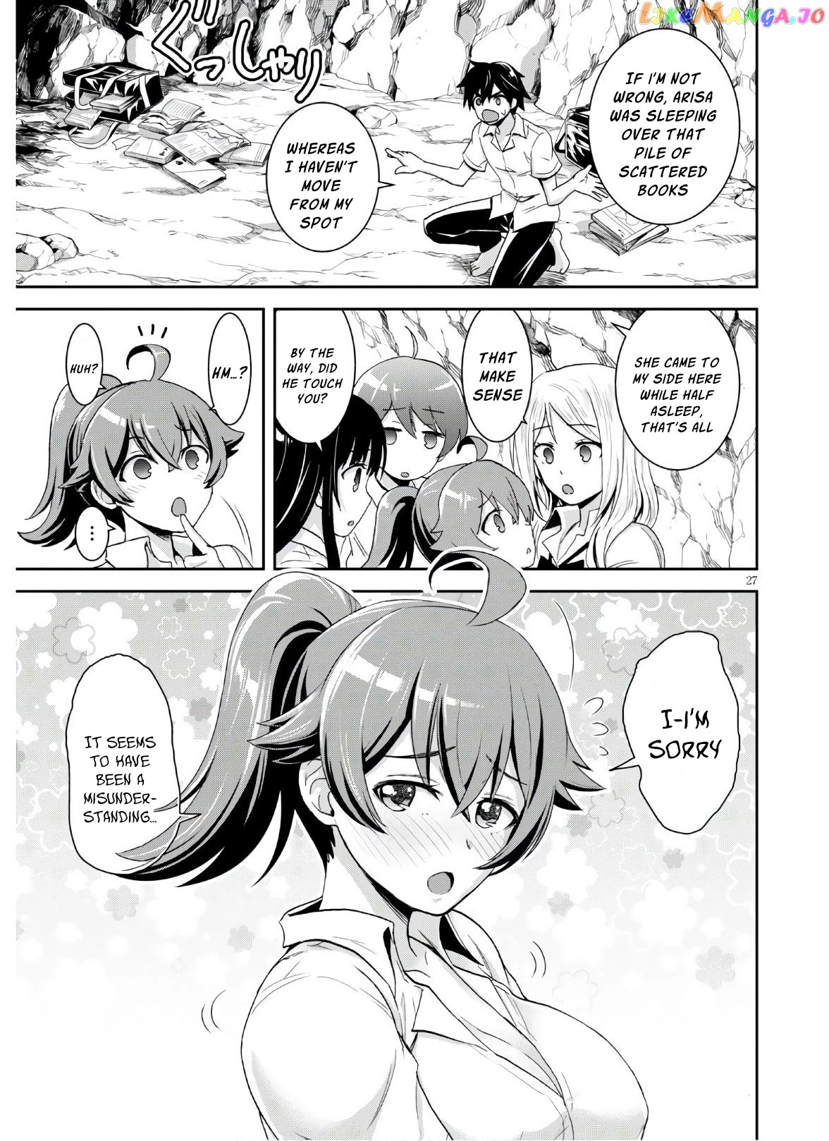 Isekai Yurutto Survival Seikatsu: Gakkou no Minna to Isekai no Mujintou ni Tenishitakedo Ore Dake Rakushou desu chapter 3 - page 28
