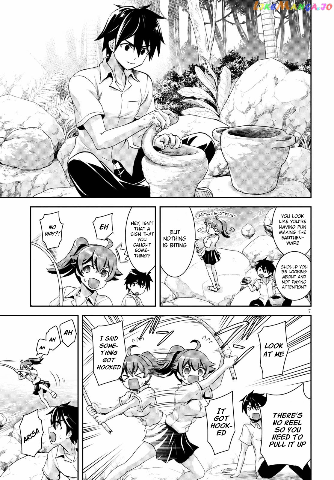 Isekai Yurutto Survival Seikatsu: Gakkou no Minna to Isekai no Mujintou ni Tenishitakedo Ore Dake Rakushou desu chapter 4 - page 8
