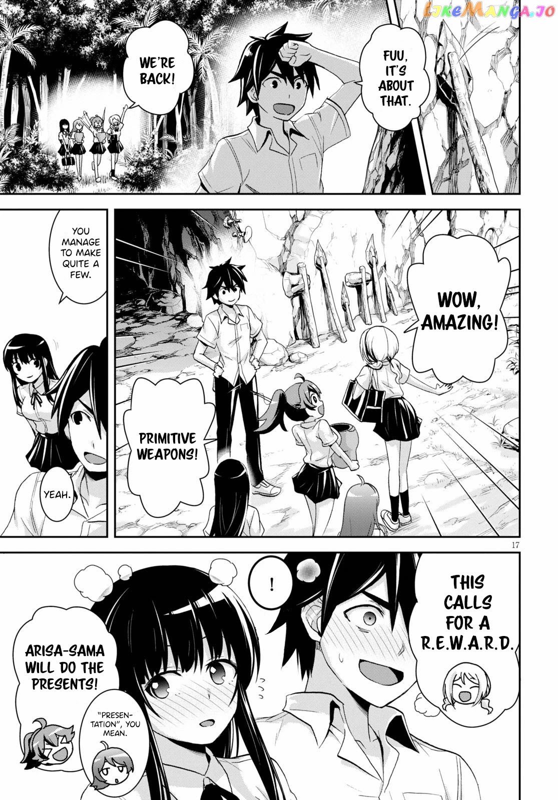 Isekai Yurutto Survival Seikatsu: Gakkou no Minna to Isekai no Mujintou ni Tenishitakedo Ore Dake Rakushou desu chapter 5 - page 18
