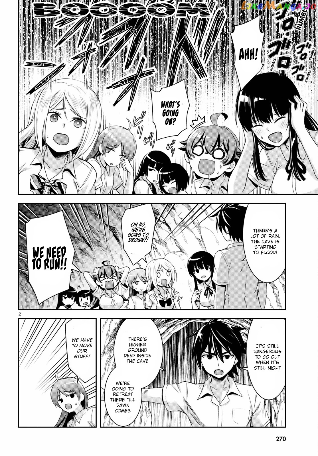 Isekai Yurutto Survival Seikatsu: Gakkou no Minna to Isekai no Mujintou ni Tenishitakedo Ore Dake Rakushou desu chapter 8 - page 3