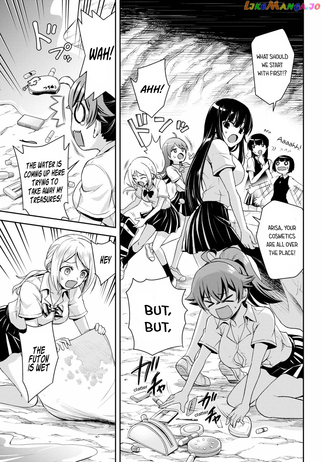 Isekai Yurutto Survival Seikatsu: Gakkou no Minna to Isekai no Mujintou ni Tenishitakedo Ore Dake Rakushou desu chapter 8 - page 4