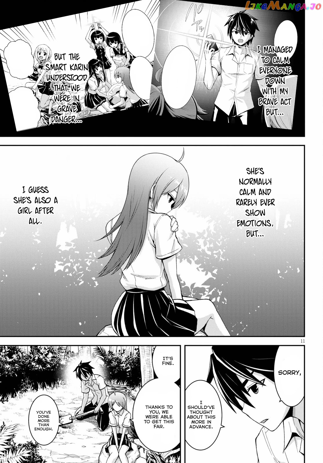 Isekai Yurutto Survival Seikatsu: Gakkou no Minna to Isekai no Mujintou ni Tenishitakedo Ore Dake Rakushou desu chapter 9 - page 12