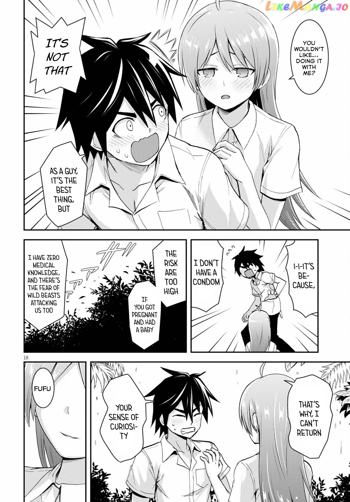 Isekai Yurutto Survival Seikatsu: Gakkou no Minna to Isekai no Mujintou ni Tenishitakedo Ore Dake Rakushou desu chapter 9 - page 19