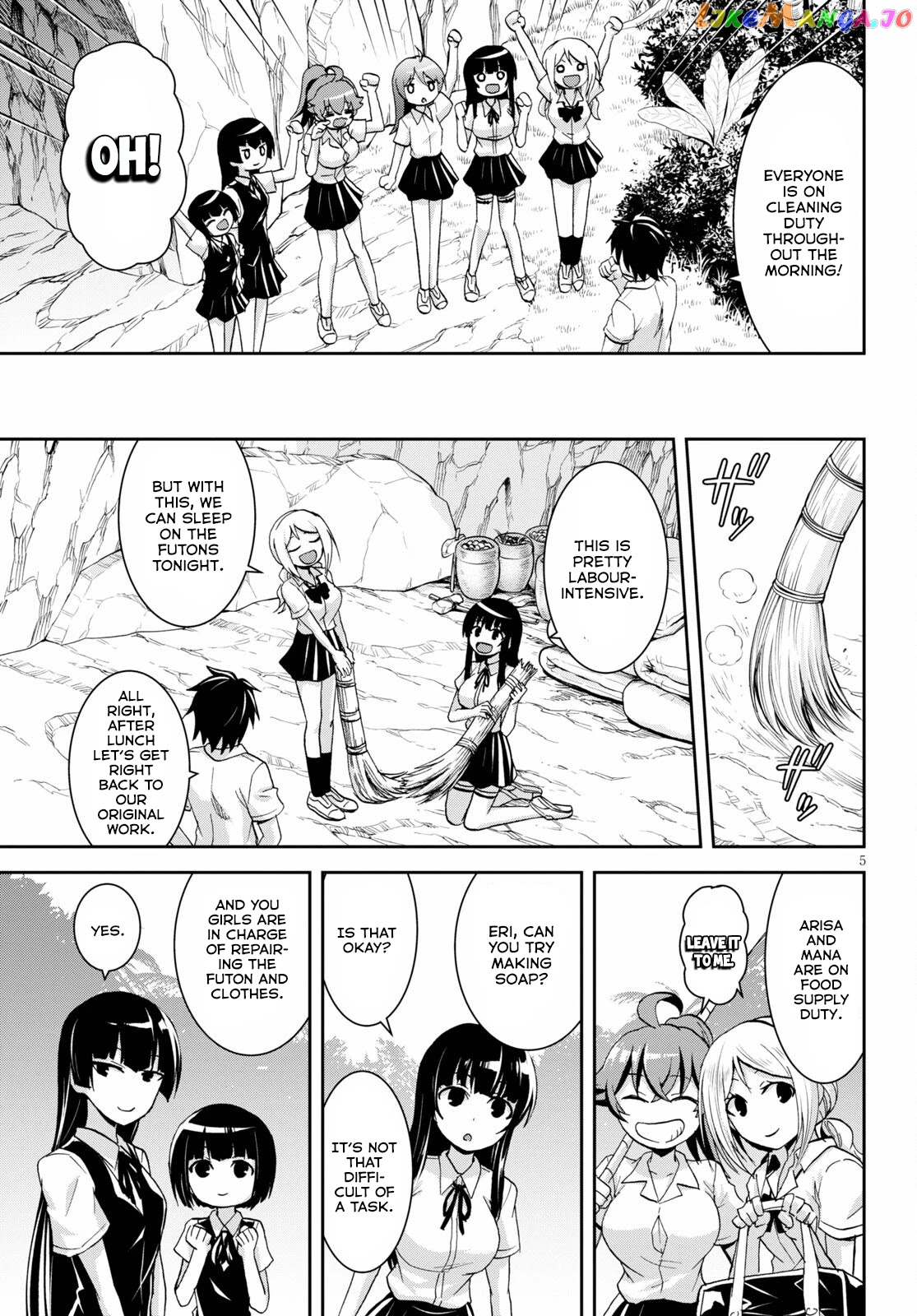 Isekai Yurutto Survival Seikatsu: Gakkou no Minna to Isekai no Mujintou ni Tenishitakedo Ore Dake Rakushou desu chapter 9 - page 6