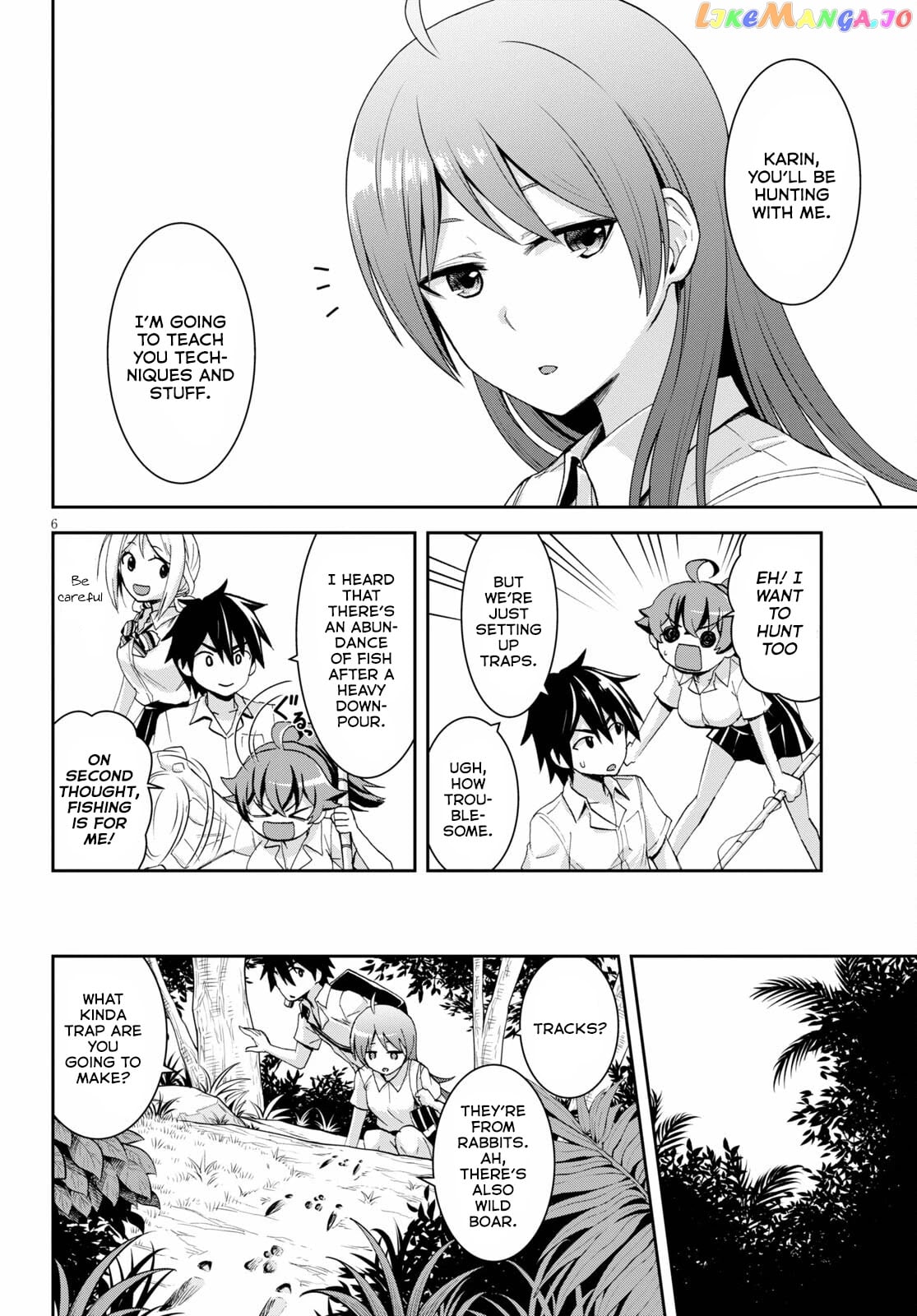 Isekai Yurutto Survival Seikatsu: Gakkou no Minna to Isekai no Mujintou ni Tenishitakedo Ore Dake Rakushou desu chapter 9 - page 7