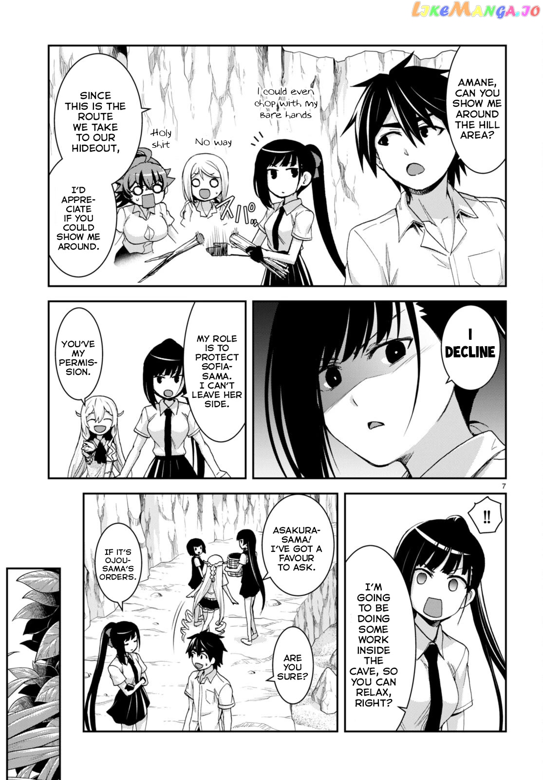 Isekai Yurutto Survival Seikatsu: Gakkou no Minna to Isekai no Mujintou ni Tenishitakedo Ore Dake Rakushou desu chapter 17 - page 8