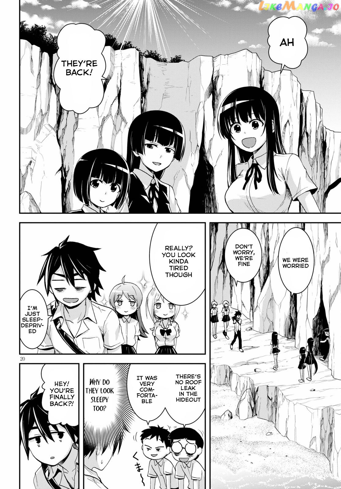 Isekai Yurutto Survival Seikatsu: Gakkou no Minna to Isekai no Mujintou ni Tenishitakedo Ore Dake Rakushou desu chapter 14 - page 21