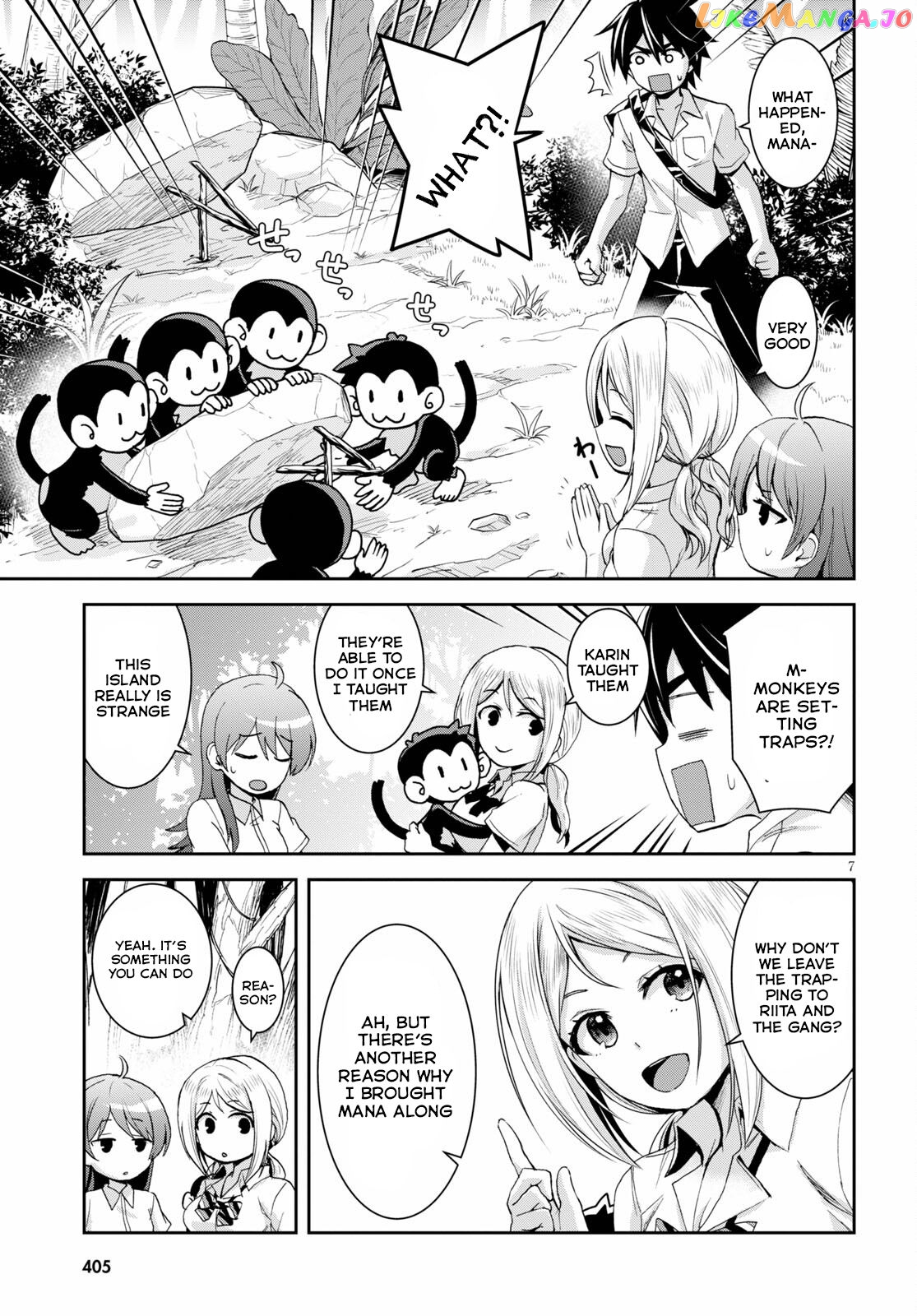 Isekai Yurutto Survival Seikatsu: Gakkou no Minna to Isekai no Mujintou ni Tenishitakedo Ore Dake Rakushou desu chapter 14 - page 8