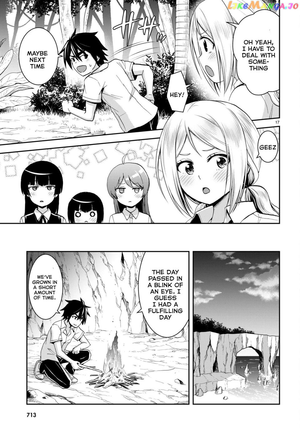 Isekai Yurutto Survival Seikatsu: Gakkou no Minna to Isekai no Mujintou ni Tenishitakedo Ore Dake Rakushou desu chapter 18 - page 18