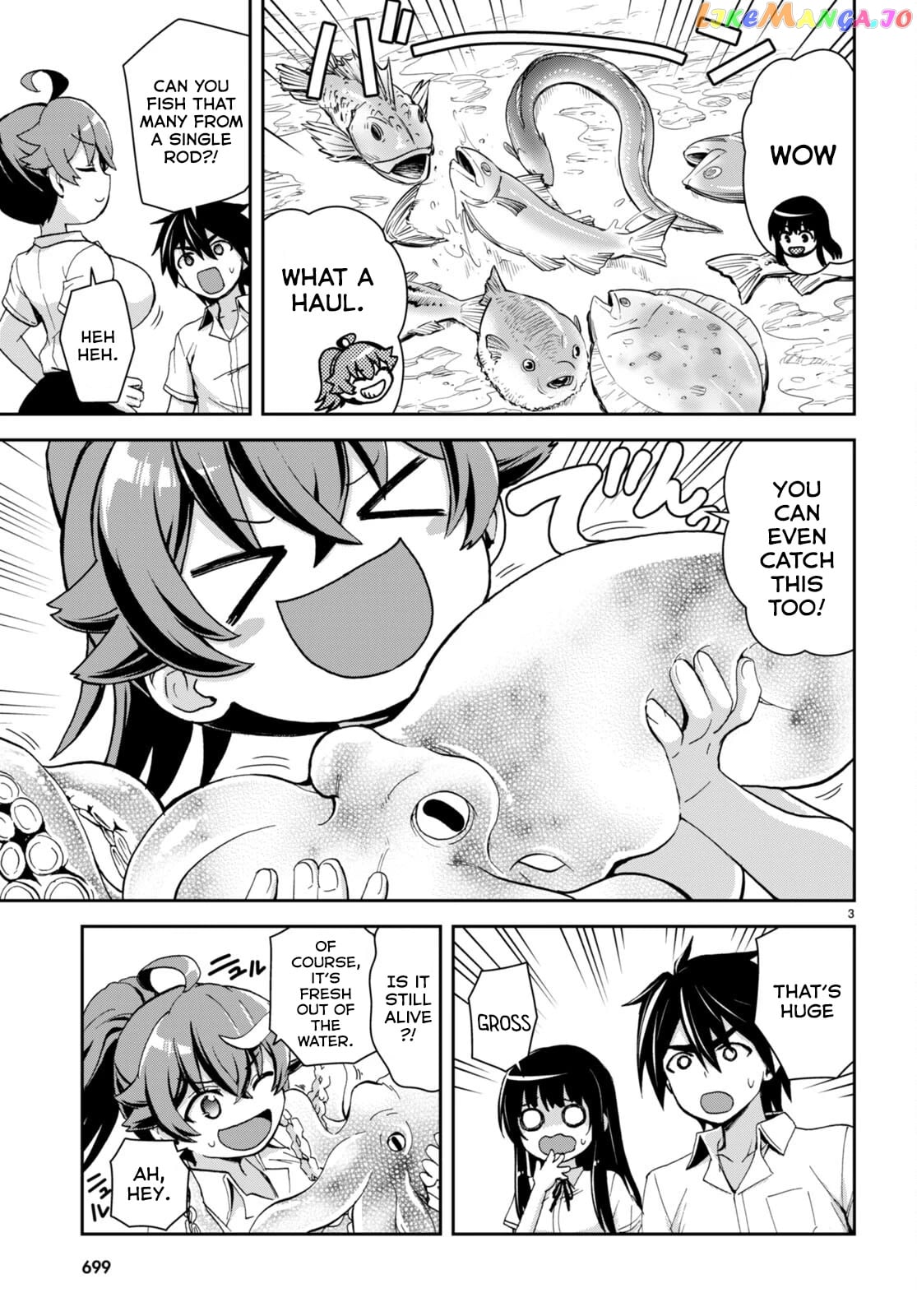 Isekai Yurutto Survival Seikatsu: Gakkou no Minna to Isekai no Mujintou ni Tenishitakedo Ore Dake Rakushou desu chapter 18 - page 4