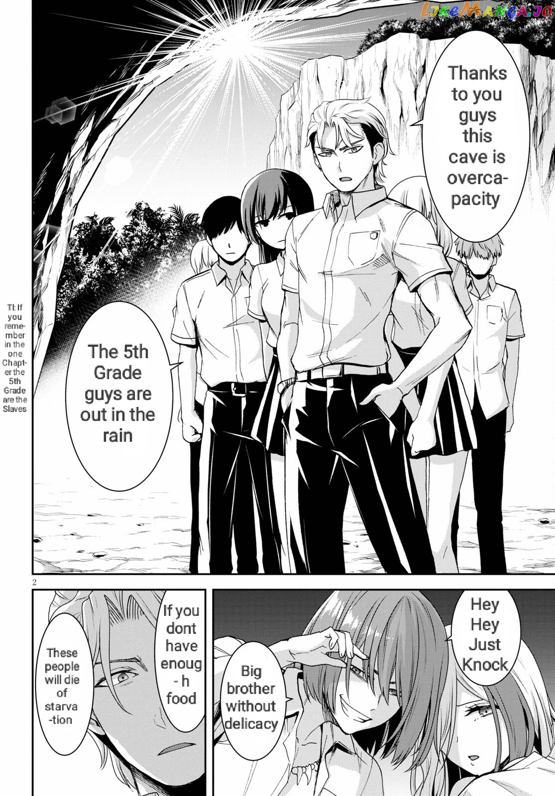 Isekai Yurutto Survival Seikatsu: Gakkou no Minna to Isekai no Mujintou ni Tenishitakedo Ore Dake Rakushou desu chapter 15 - page 2