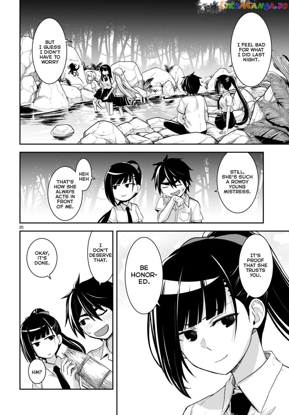 Isekai Yurutto Survival Seikatsu: Gakkou no Minna to Isekai no Mujintou ni Tenishitakedo Ore Dake Rakushou desu chapter 19 - page 23