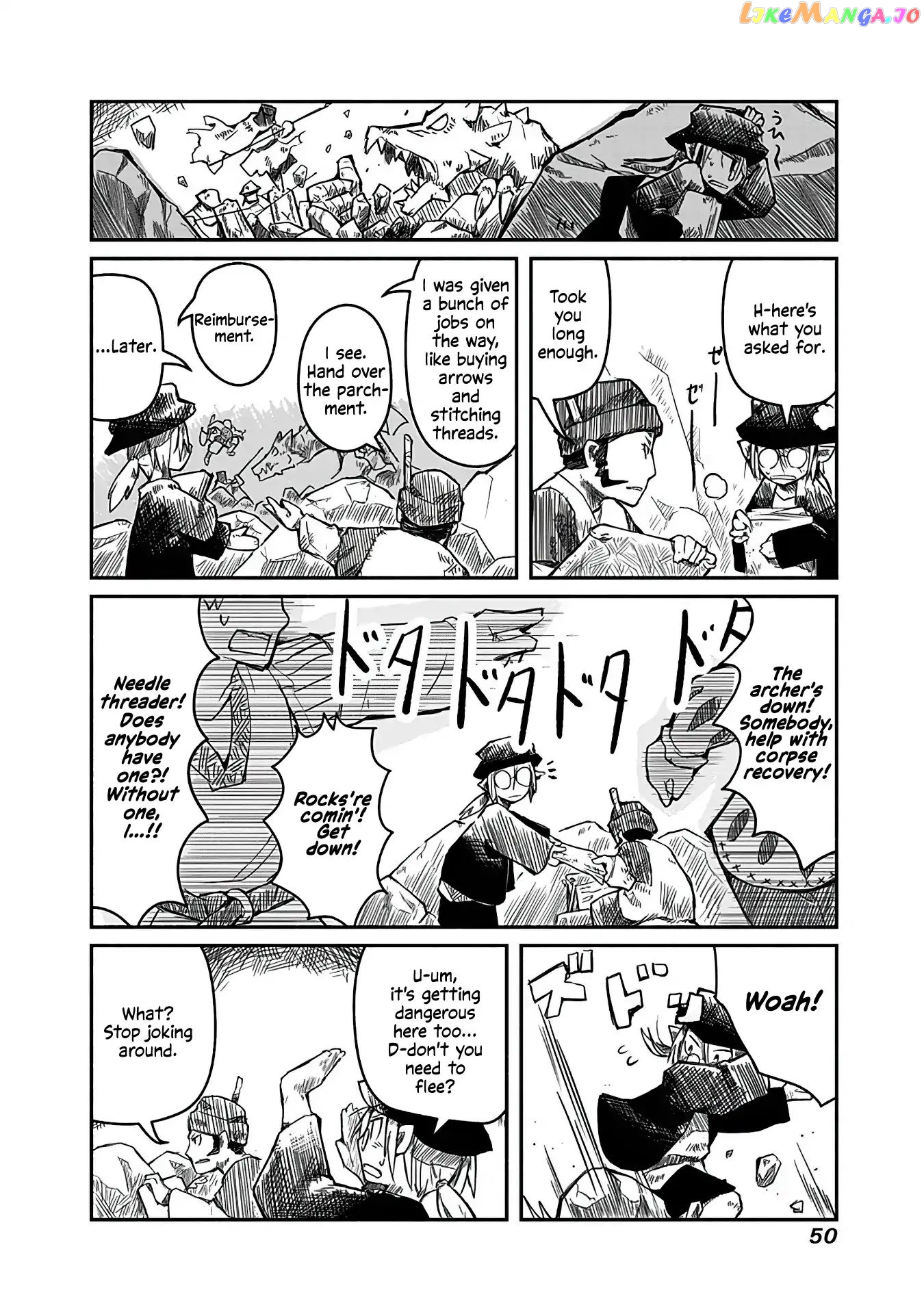The Dragon, the Hero, and the Courier chapter 2 - page 10