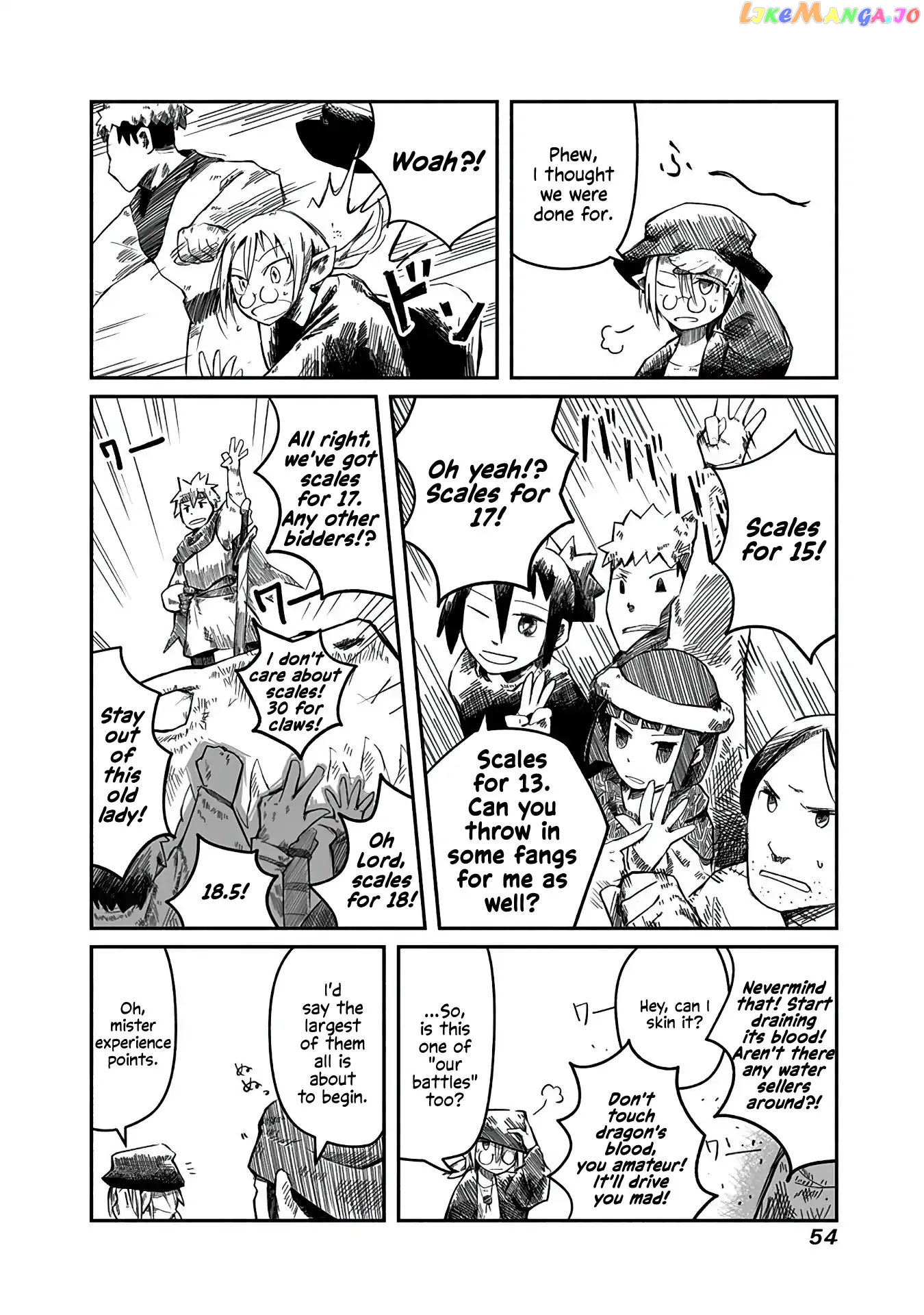 The Dragon, the Hero, and the Courier chapter 2 - page 14