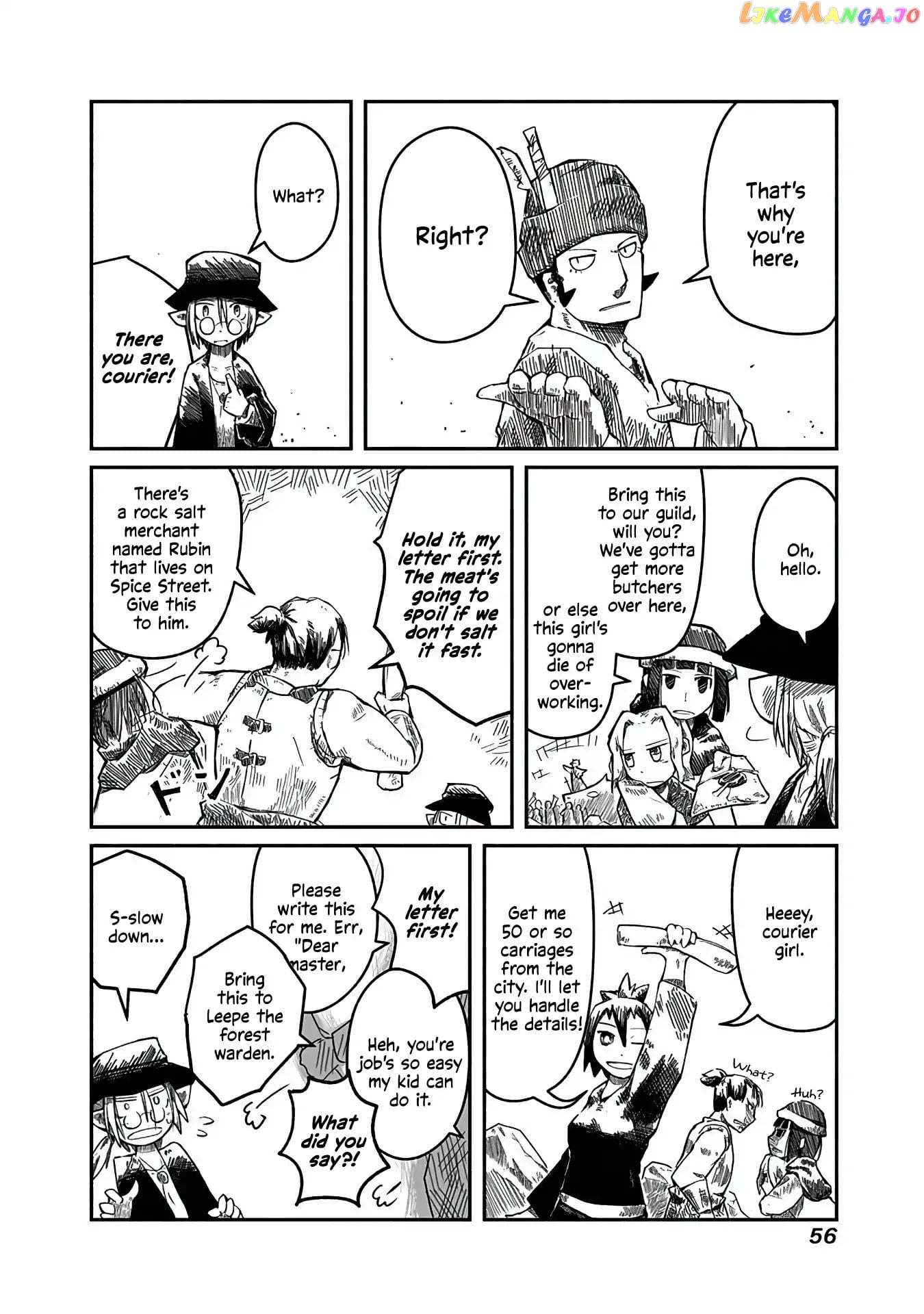The Dragon, the Hero, and the Courier chapter 2 - page 16
