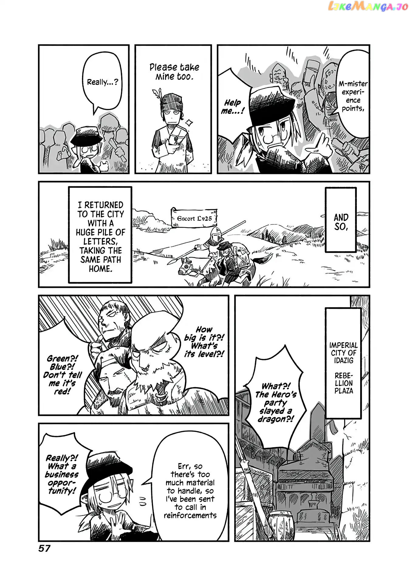 The Dragon, the Hero, and the Courier chapter 2 - page 17