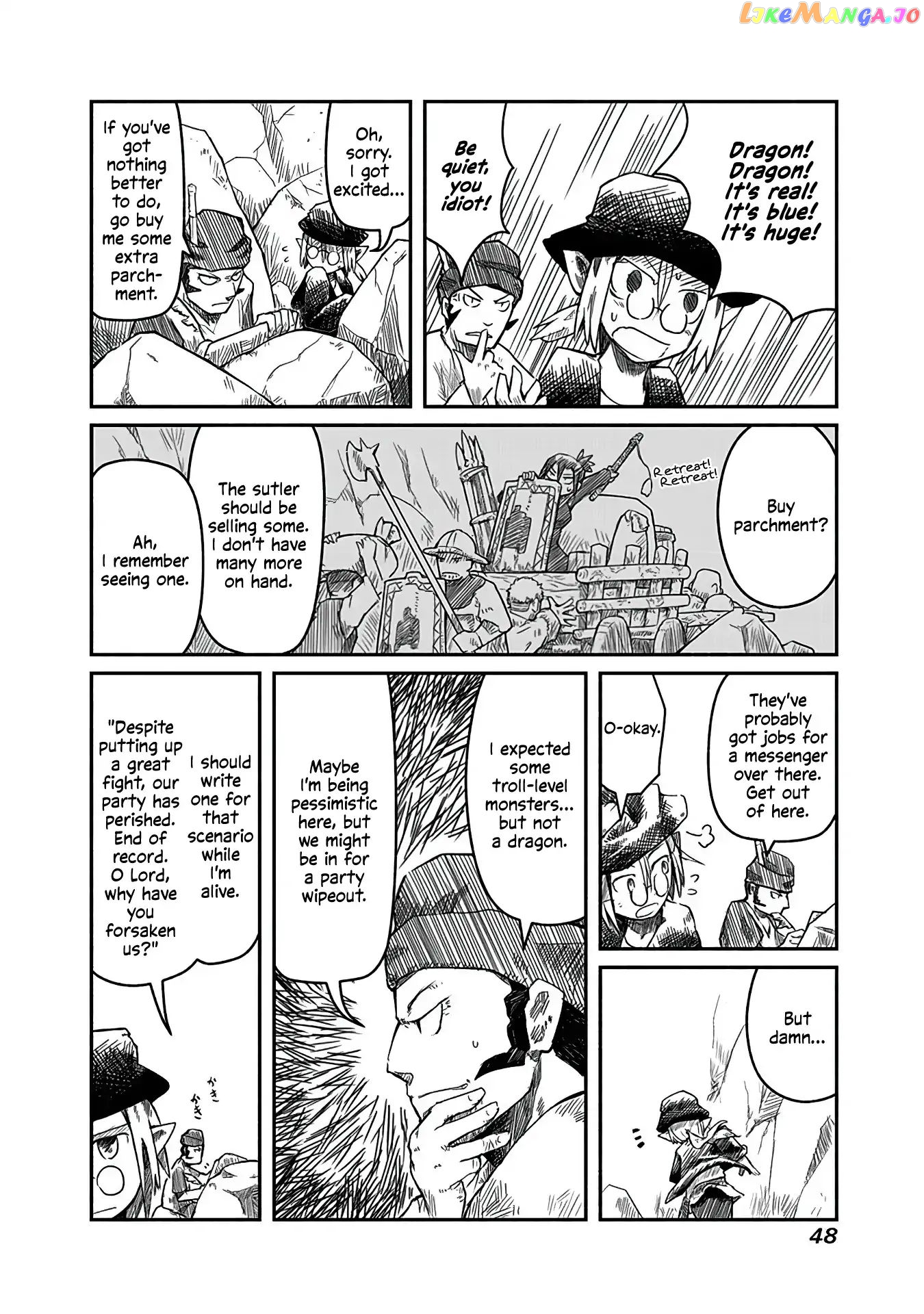 The Dragon, the Hero, and the Courier chapter 2 - page 8