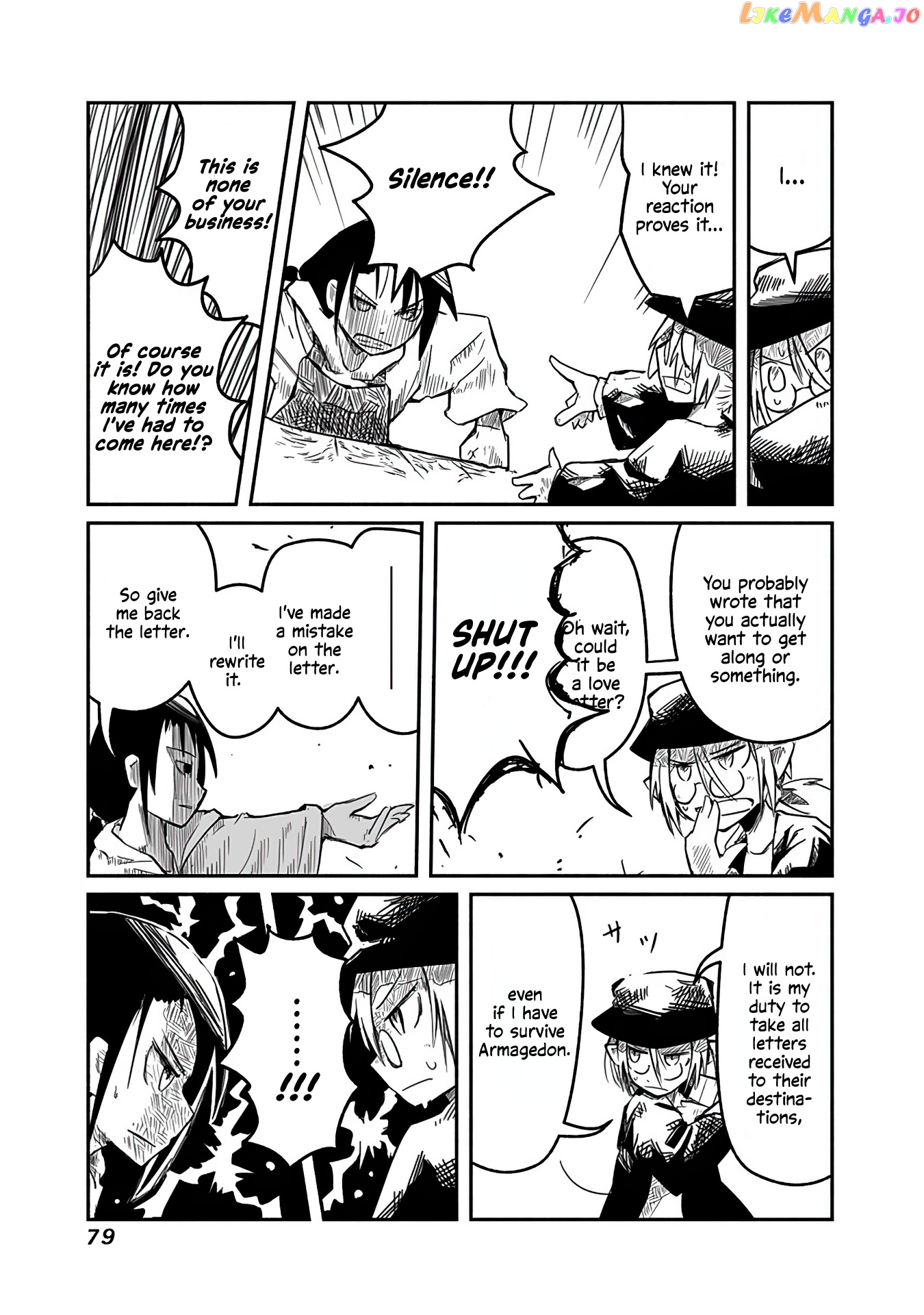 The Dragon, the Hero, and the Courier chapter 3 - page 17
