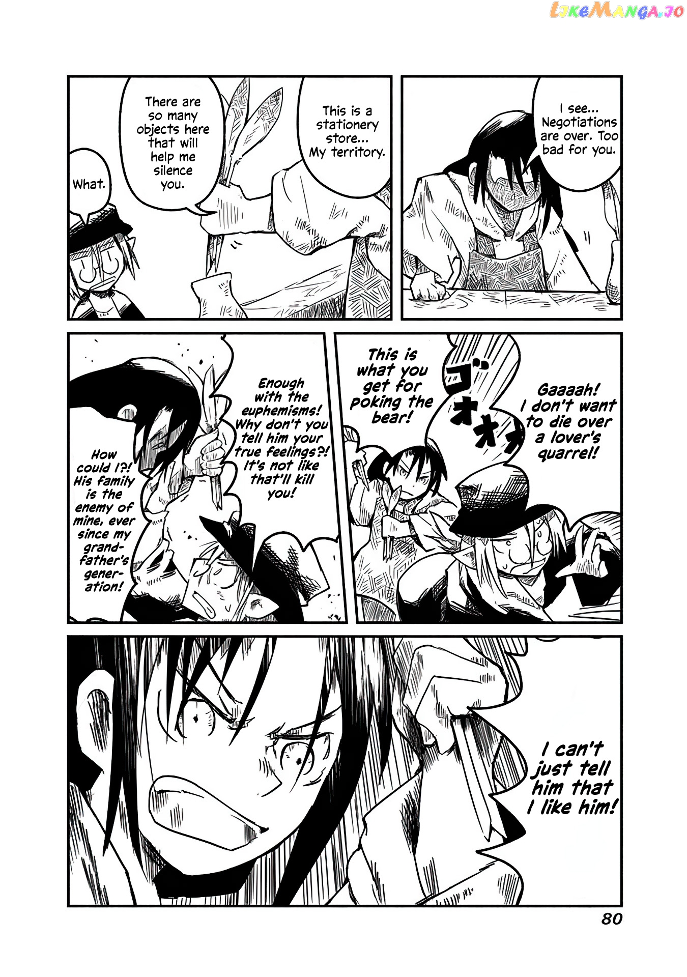 The Dragon, the Hero, and the Courier chapter 3 - page 18