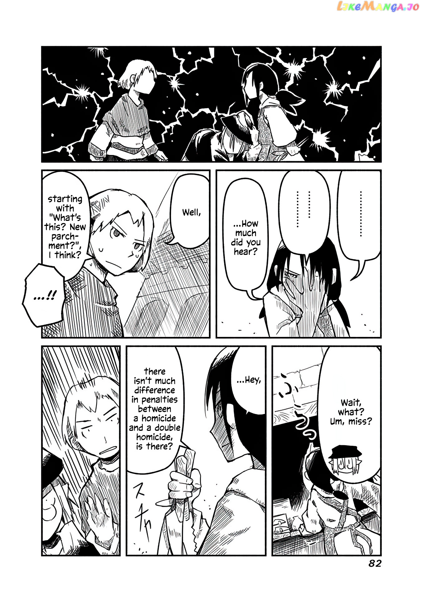 The Dragon, the Hero, and the Courier chapter 3 - page 20