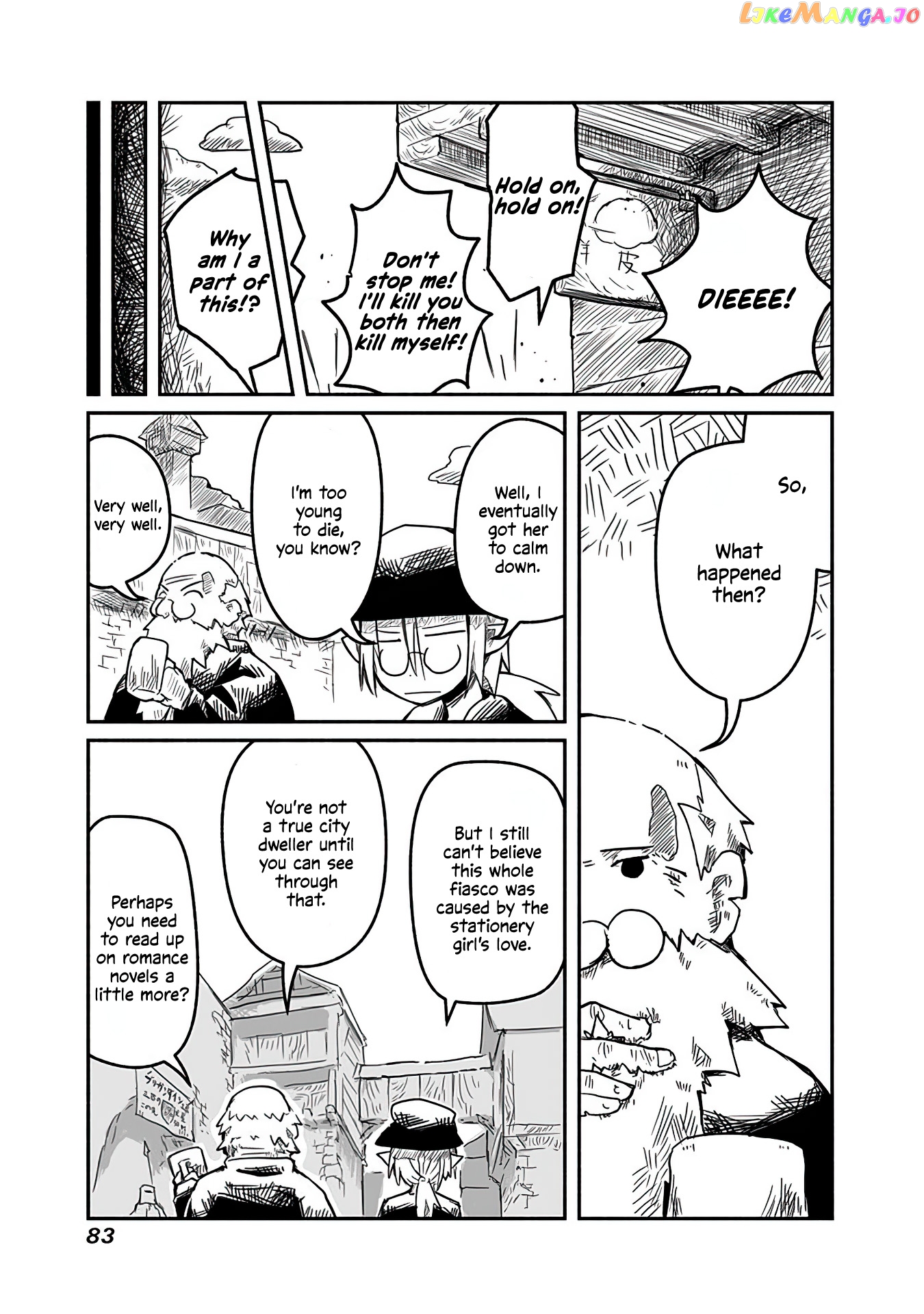 The Dragon, the Hero, and the Courier chapter 3 - page 21