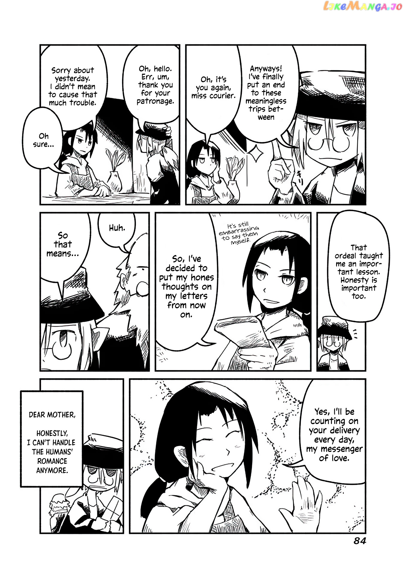 The Dragon, the Hero, and the Courier chapter 3 - page 22