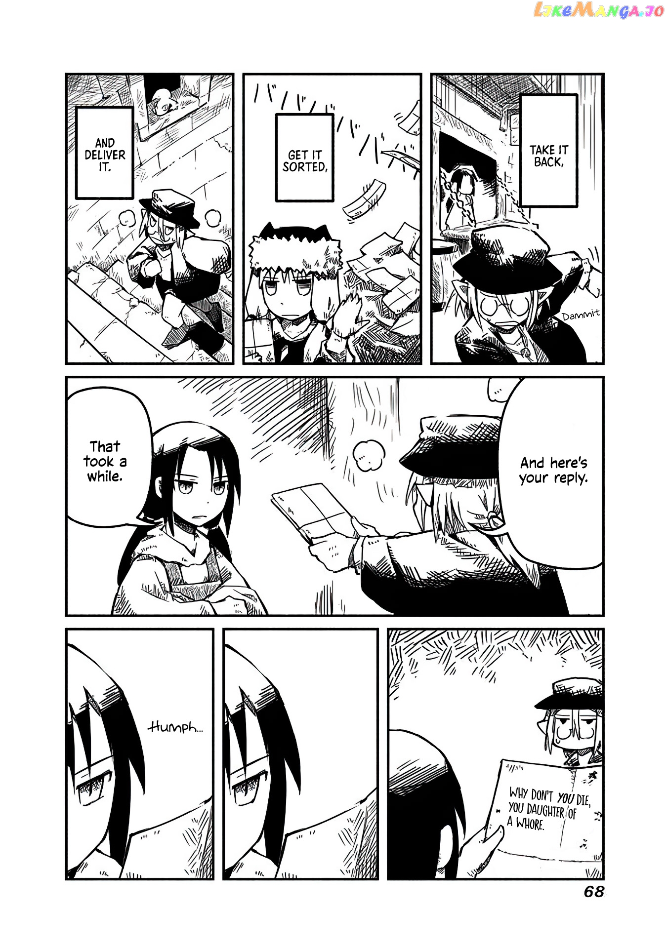 The Dragon, the Hero, and the Courier chapter 3 - page 6
