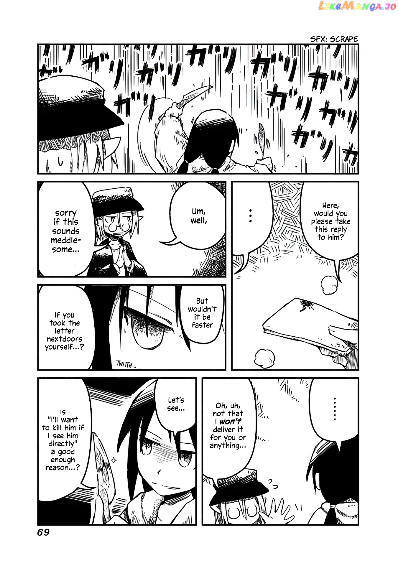 The Dragon, the Hero, and the Courier chapter 3 - page 7