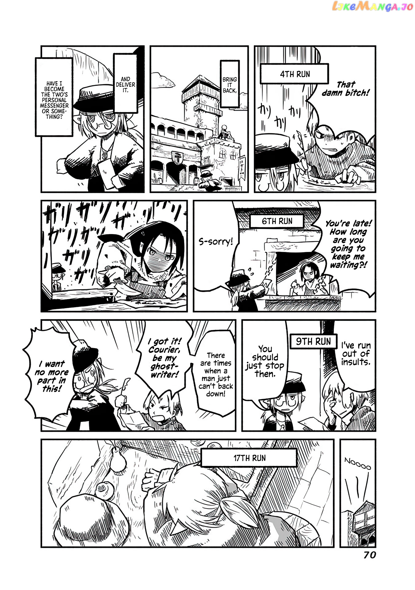 The Dragon, the Hero, and the Courier chapter 3 - page 8
