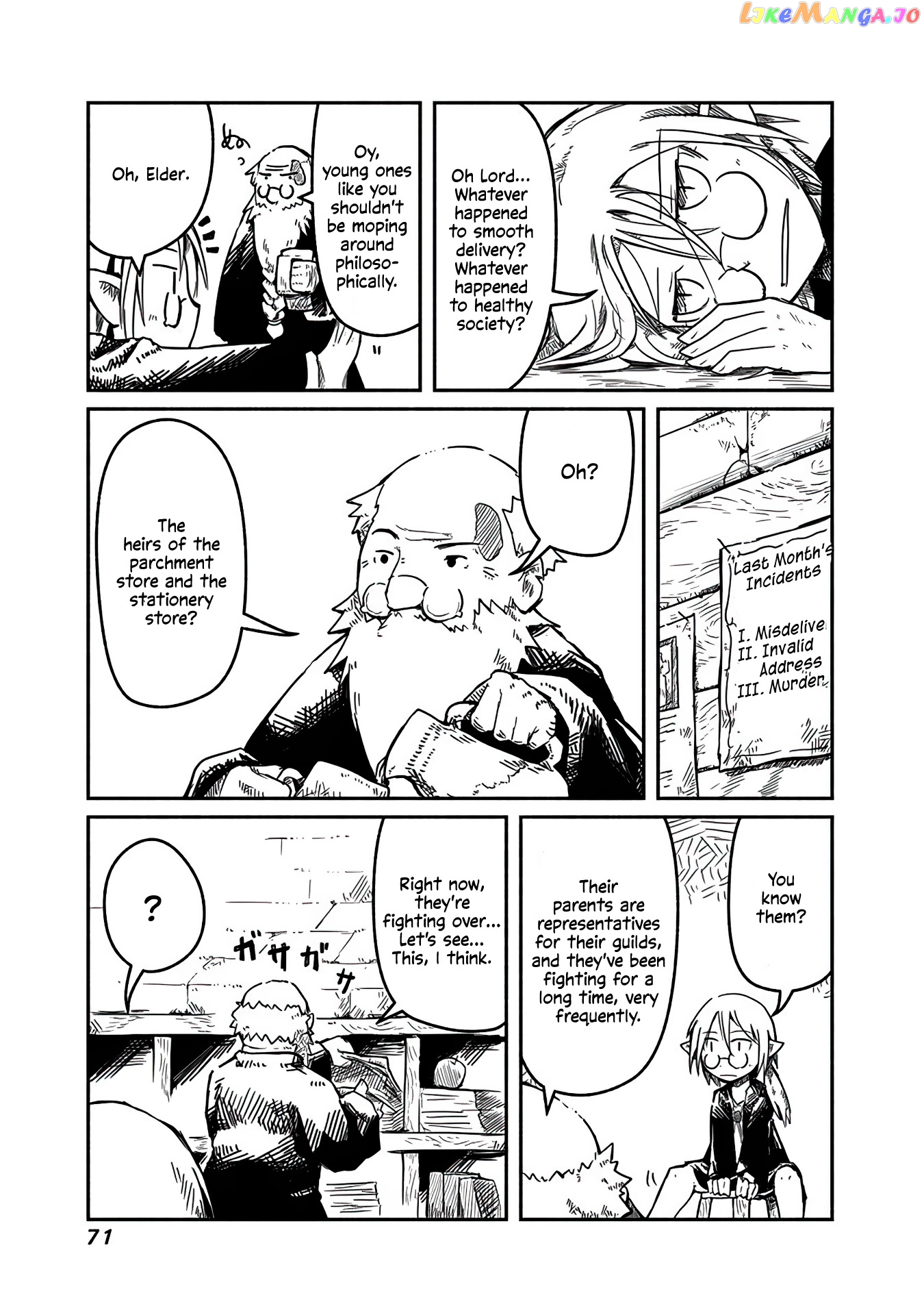 The Dragon, the Hero, and the Courier chapter 3 - page 9