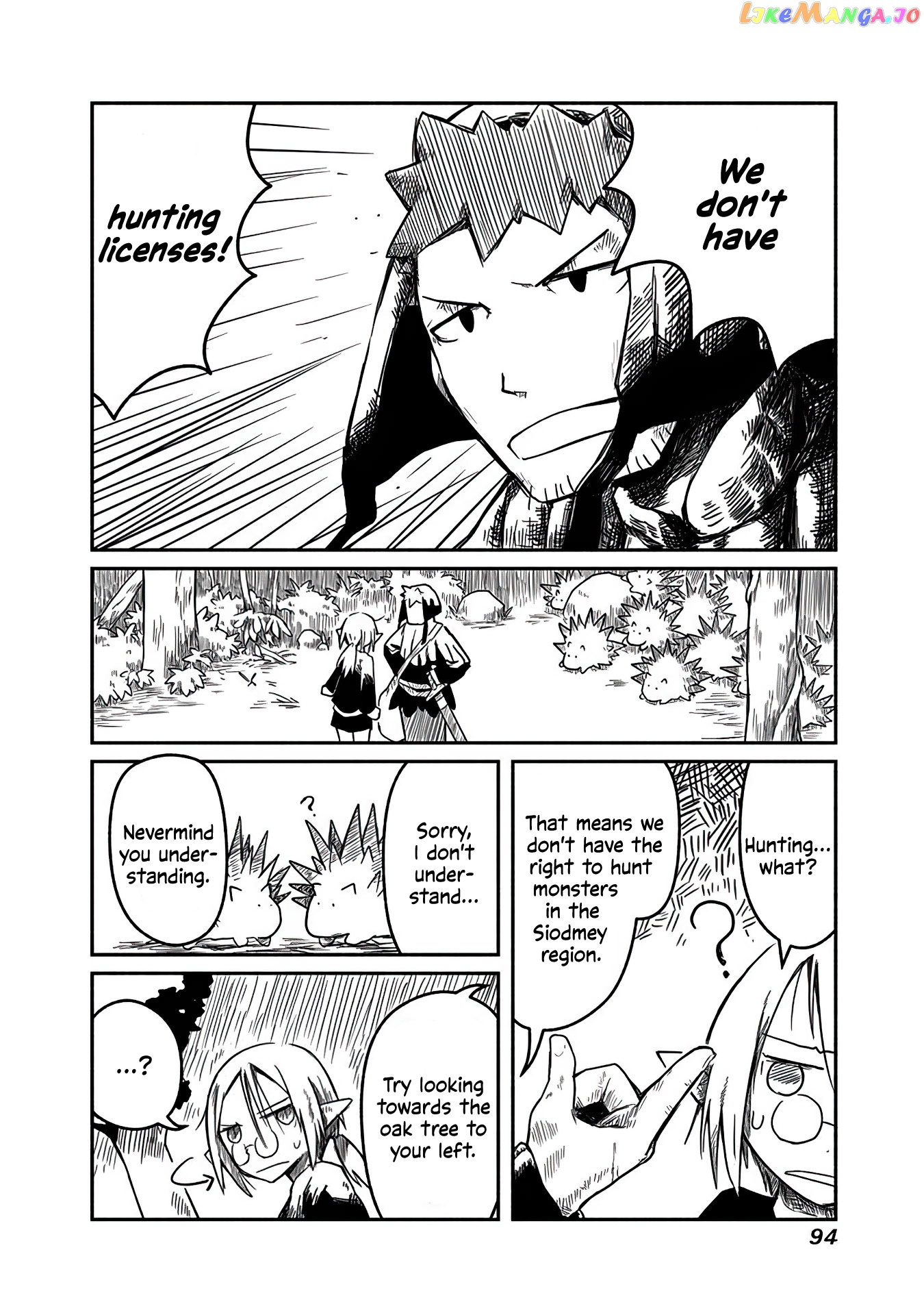 The Dragon, the Hero, and the Courier chapter 4 - page 6