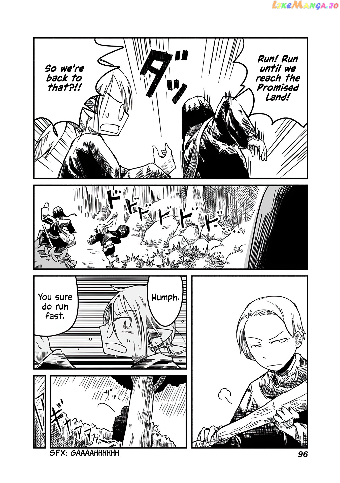 The Dragon, the Hero, and the Courier chapter 4 - page 8