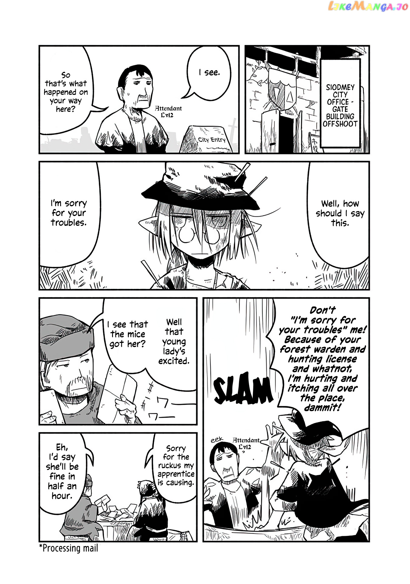 The Dragon, the Hero, and the Courier chapter 4 - page 9