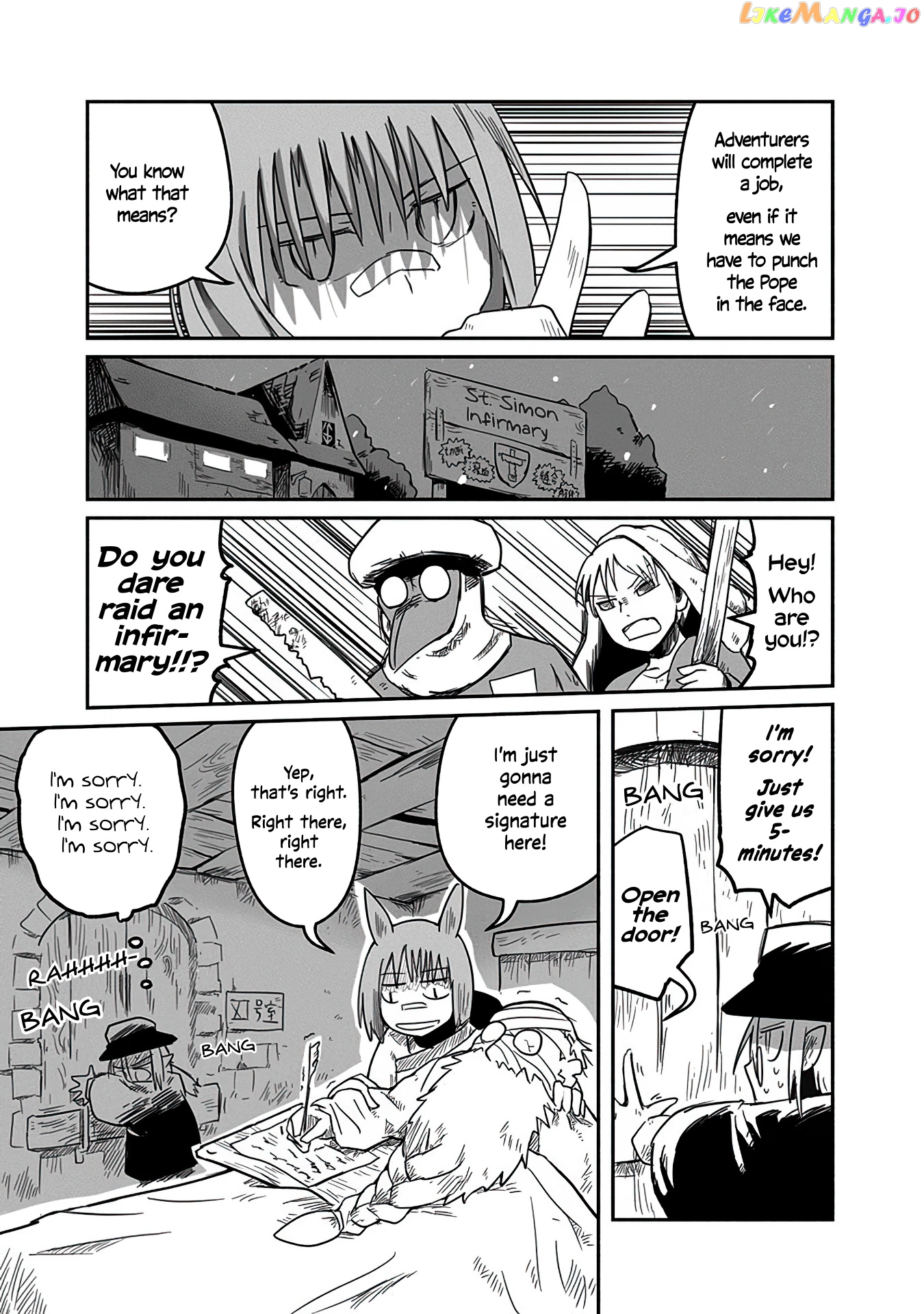 The Dragon, the Hero, and the Courier chapter 10 - page 12