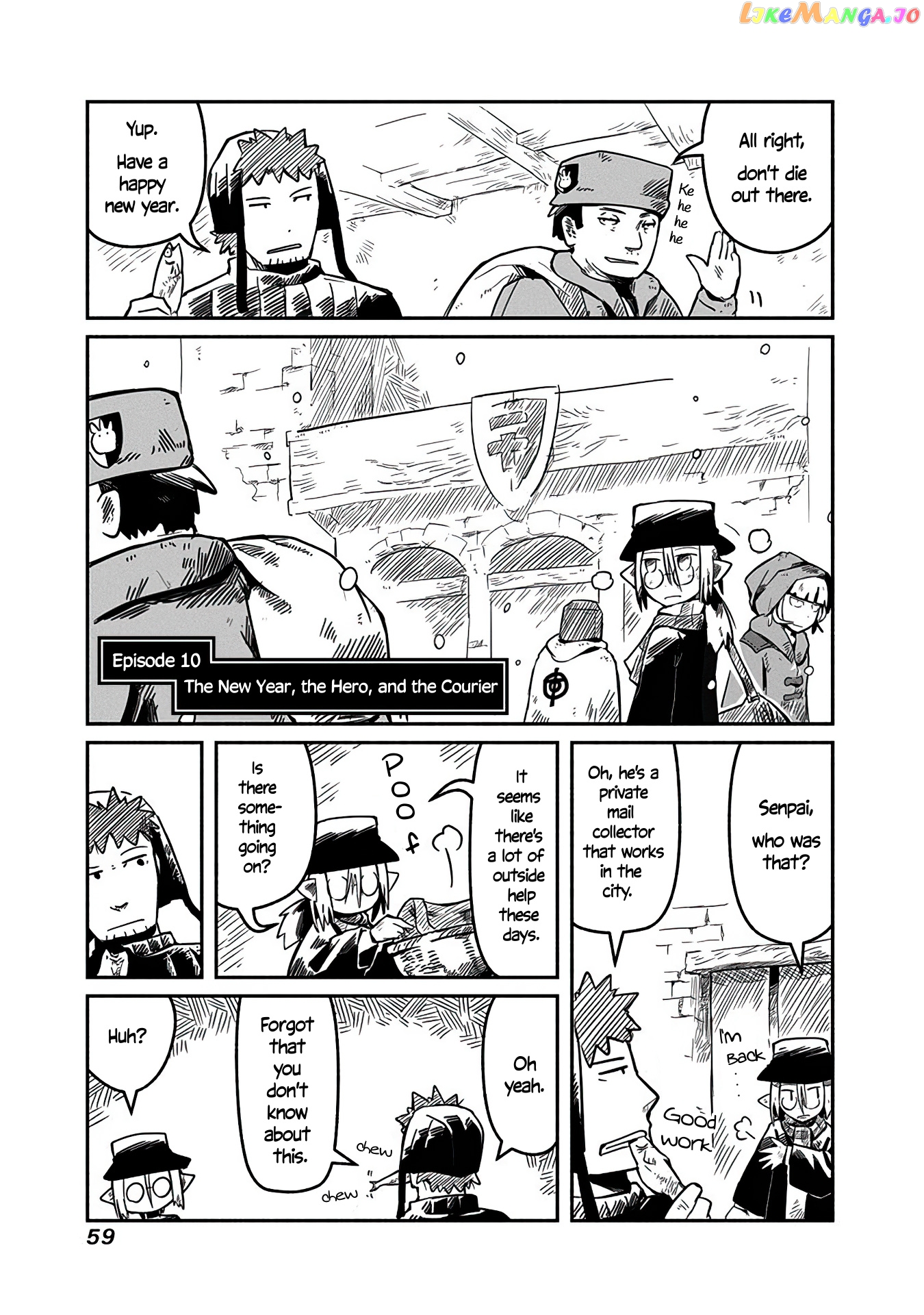 The Dragon, the Hero, and the Courier chapter 10 - page 2