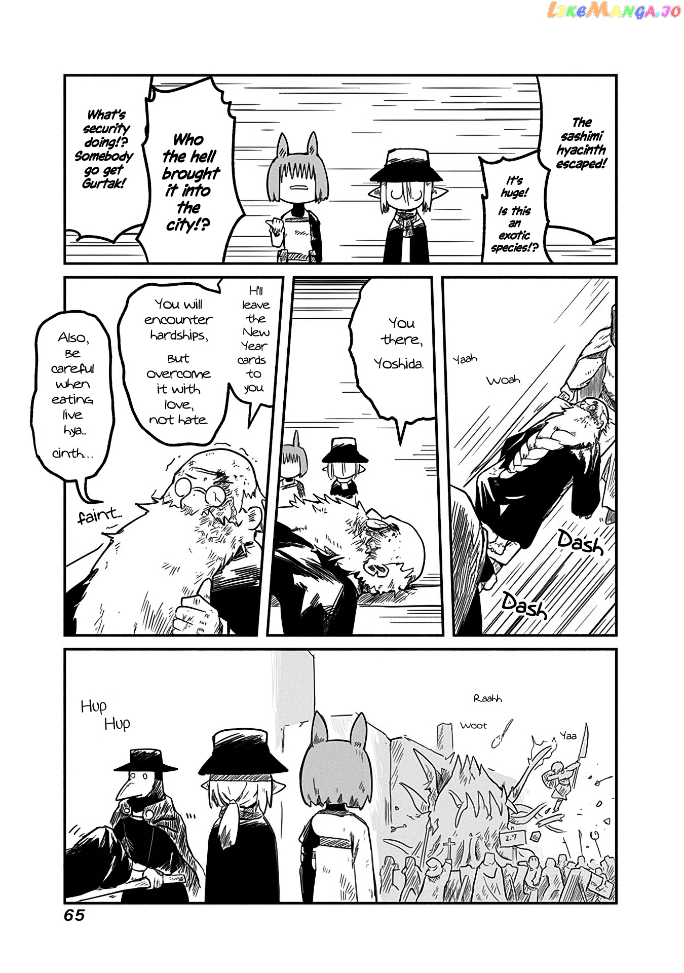 The Dragon, the Hero, and the Courier chapter 10 - page 8