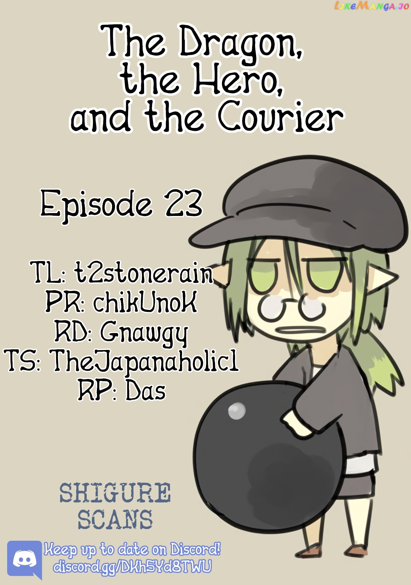 The Dragon, the Hero, and the Courier chapter 25 - page 1