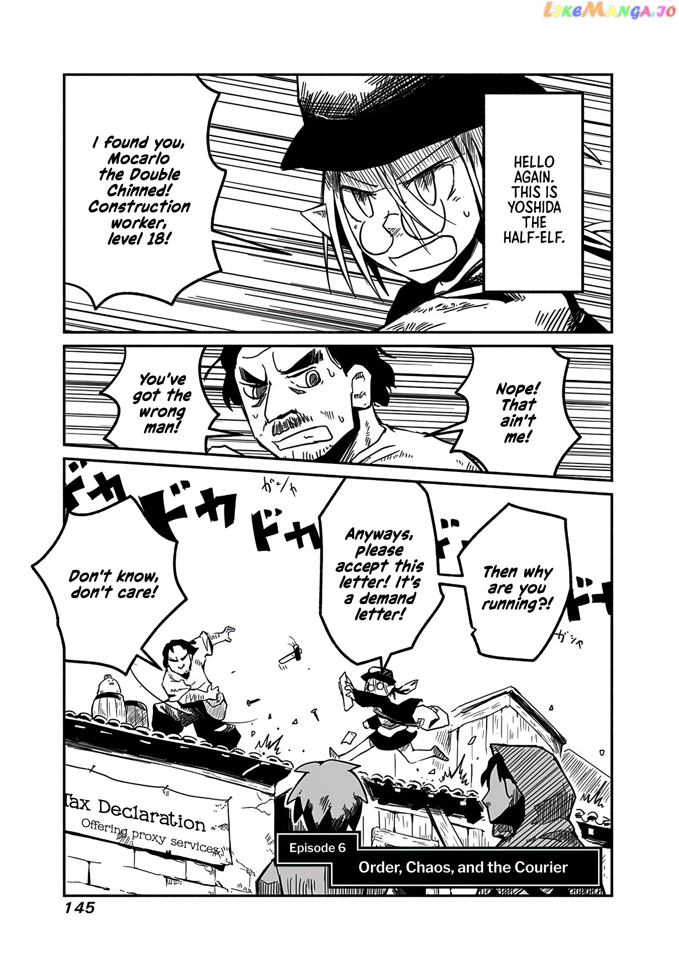 The Dragon, the Hero, and the Courier chapter 6 - page 1