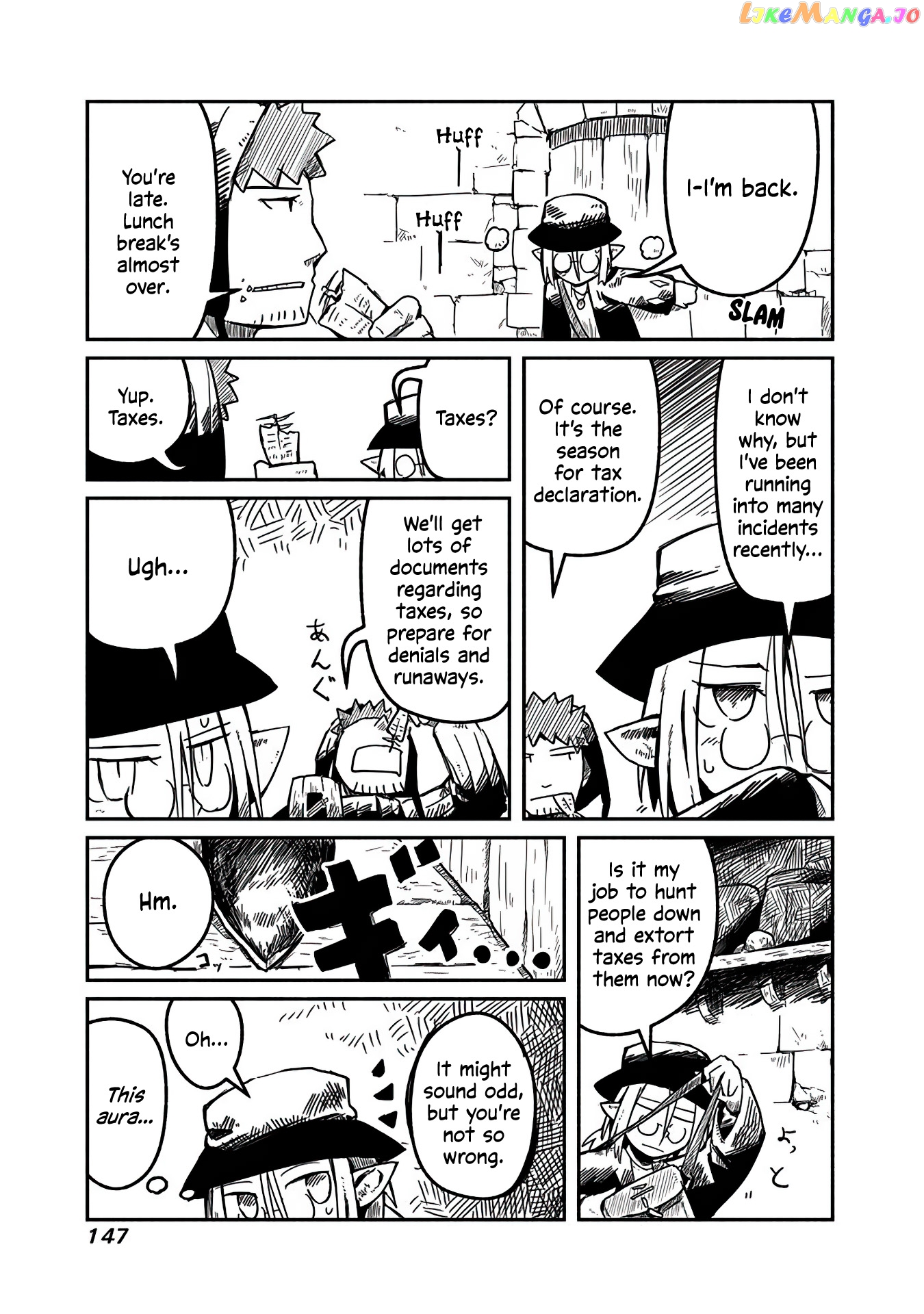 The Dragon, the Hero, and the Courier chapter 6 - page 3