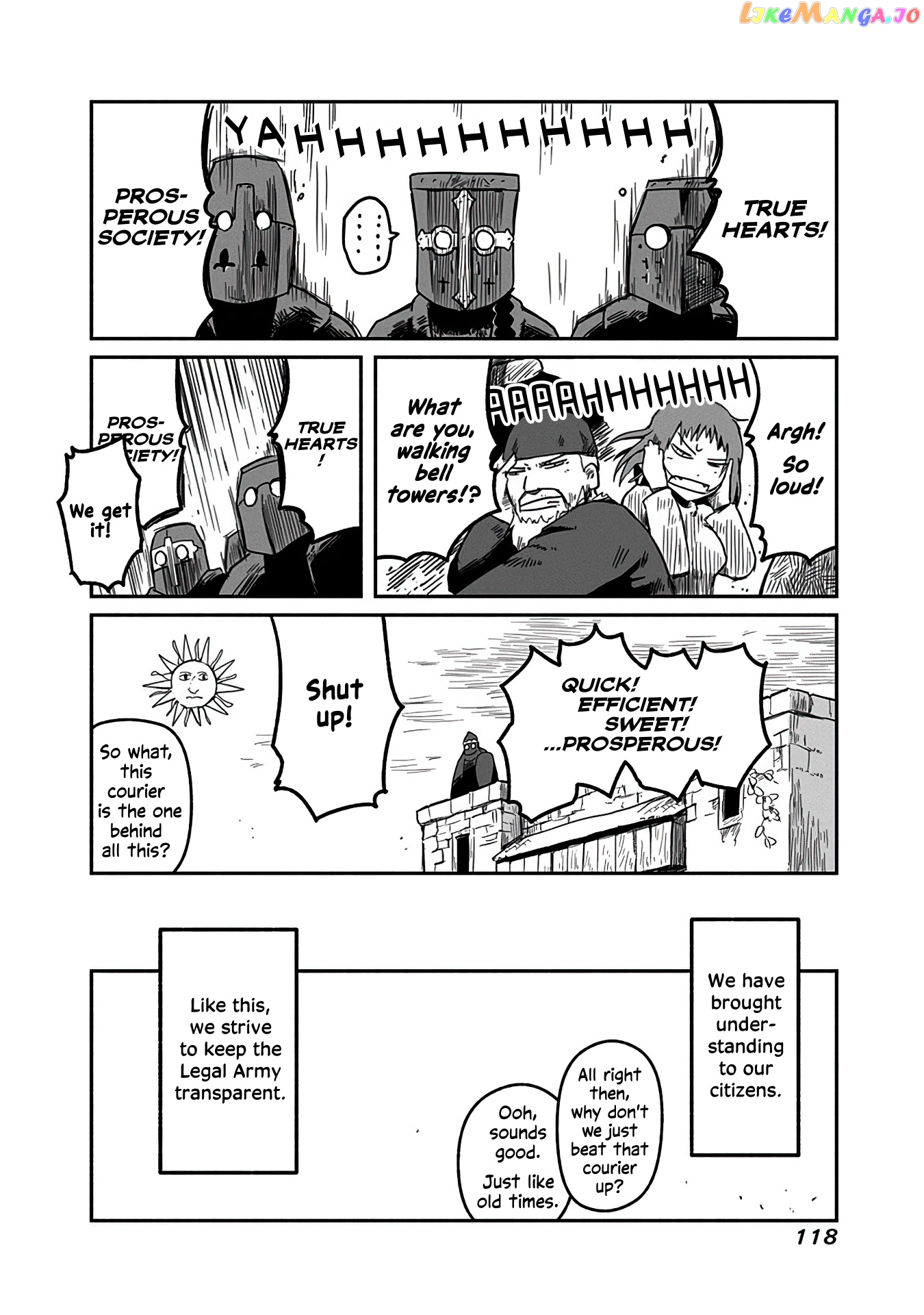 The Dragon, the Hero, and the Courier chapter 12 - page 9