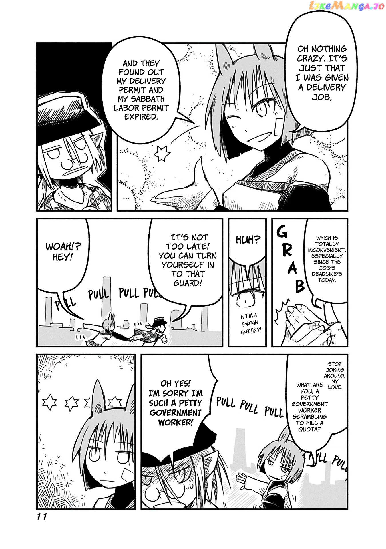 The Dragon, the Hero, and the Courier chapter 8 - page 11