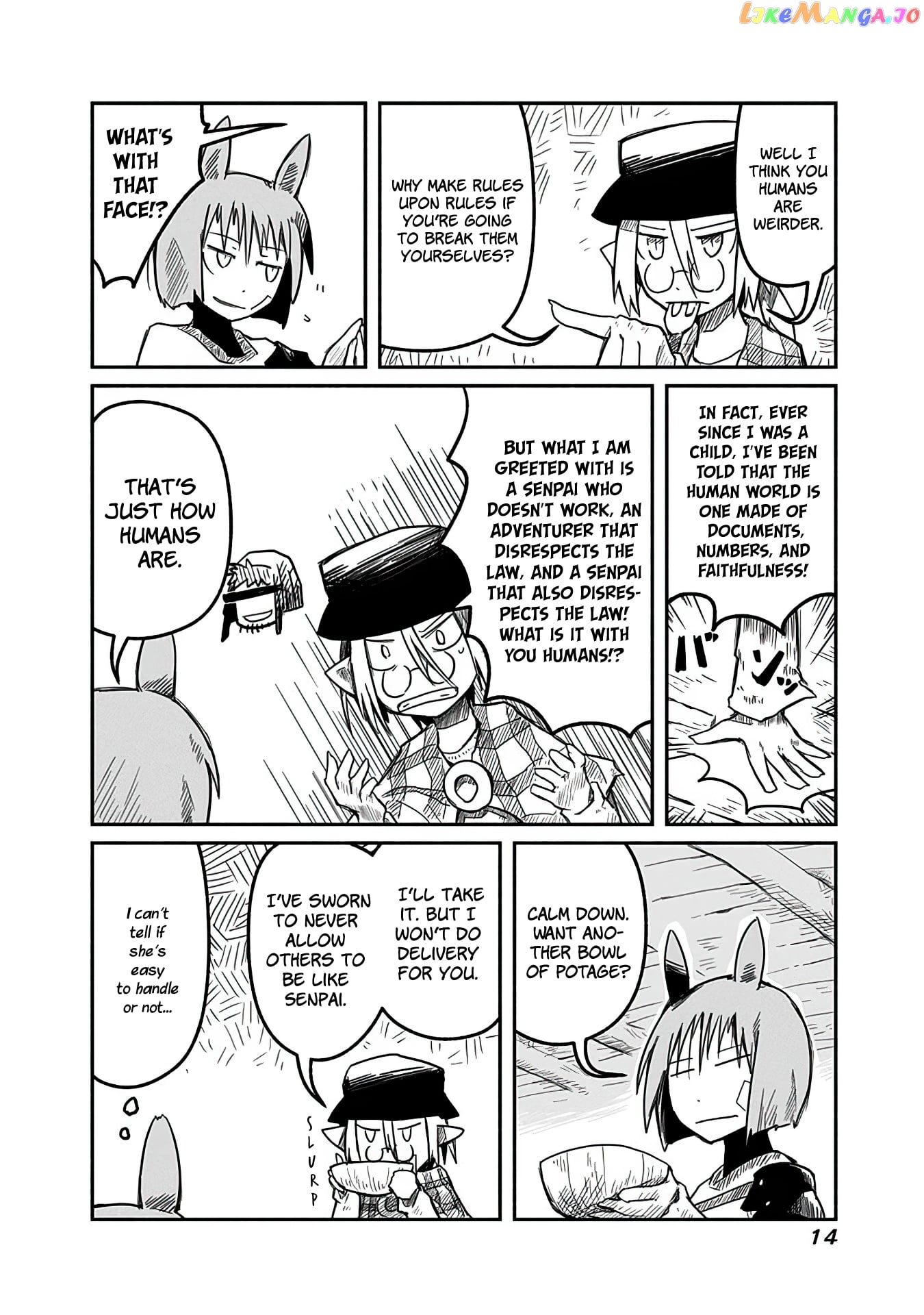 The Dragon, the Hero, and the Courier chapter 8 - page 14