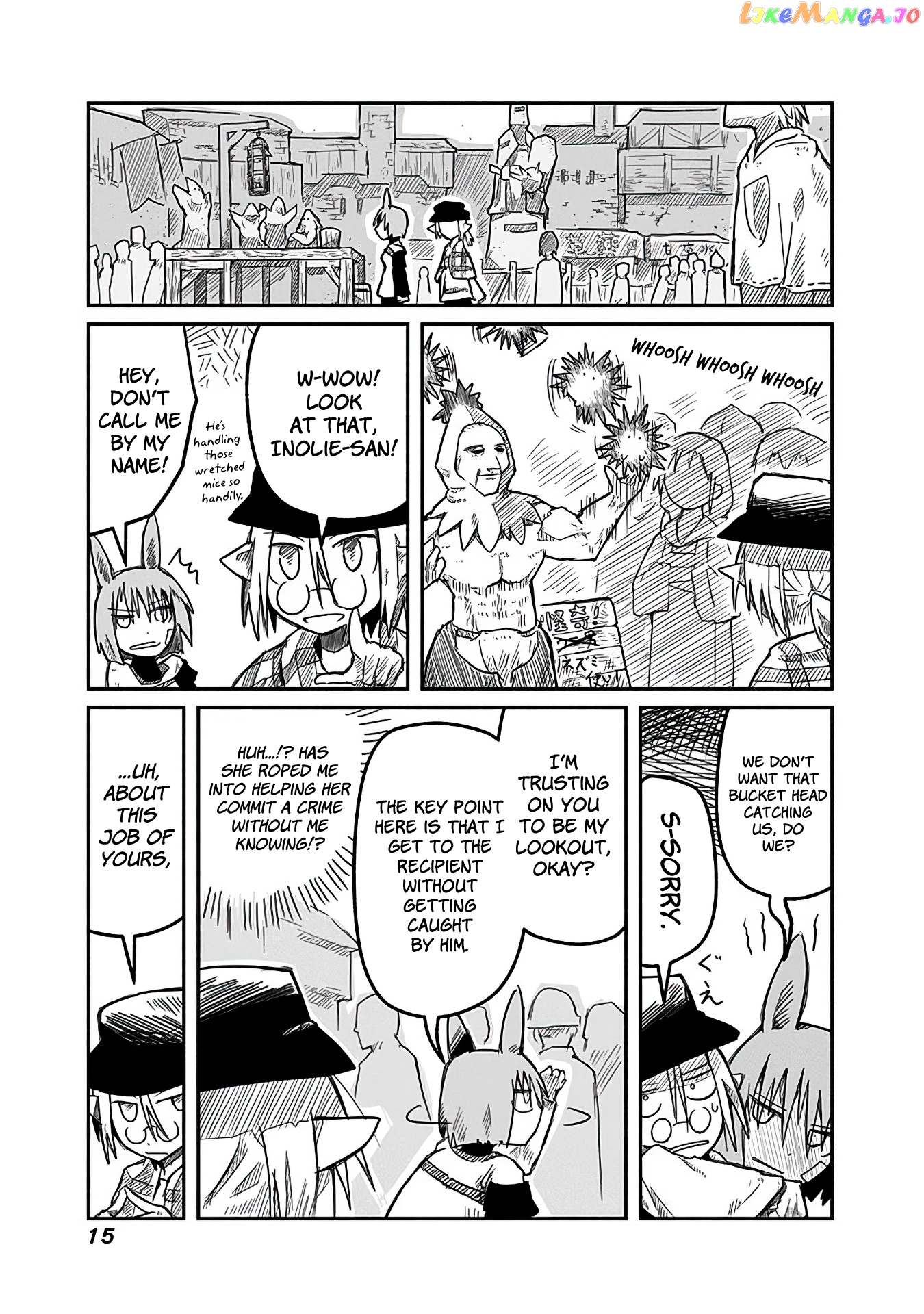 The Dragon, the Hero, and the Courier chapter 8 - page 15