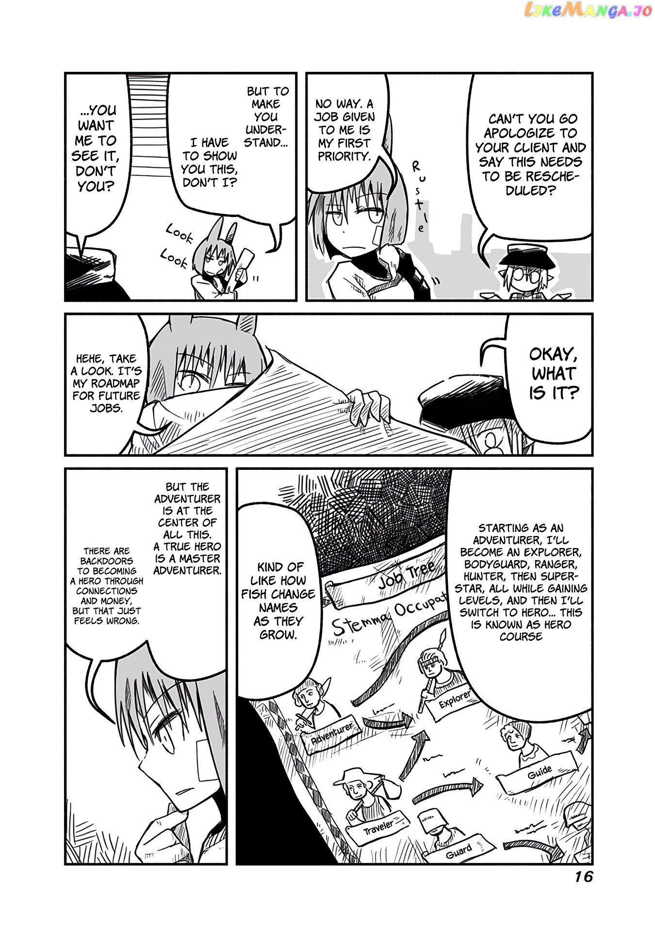 The Dragon, the Hero, and the Courier chapter 8 - page 16