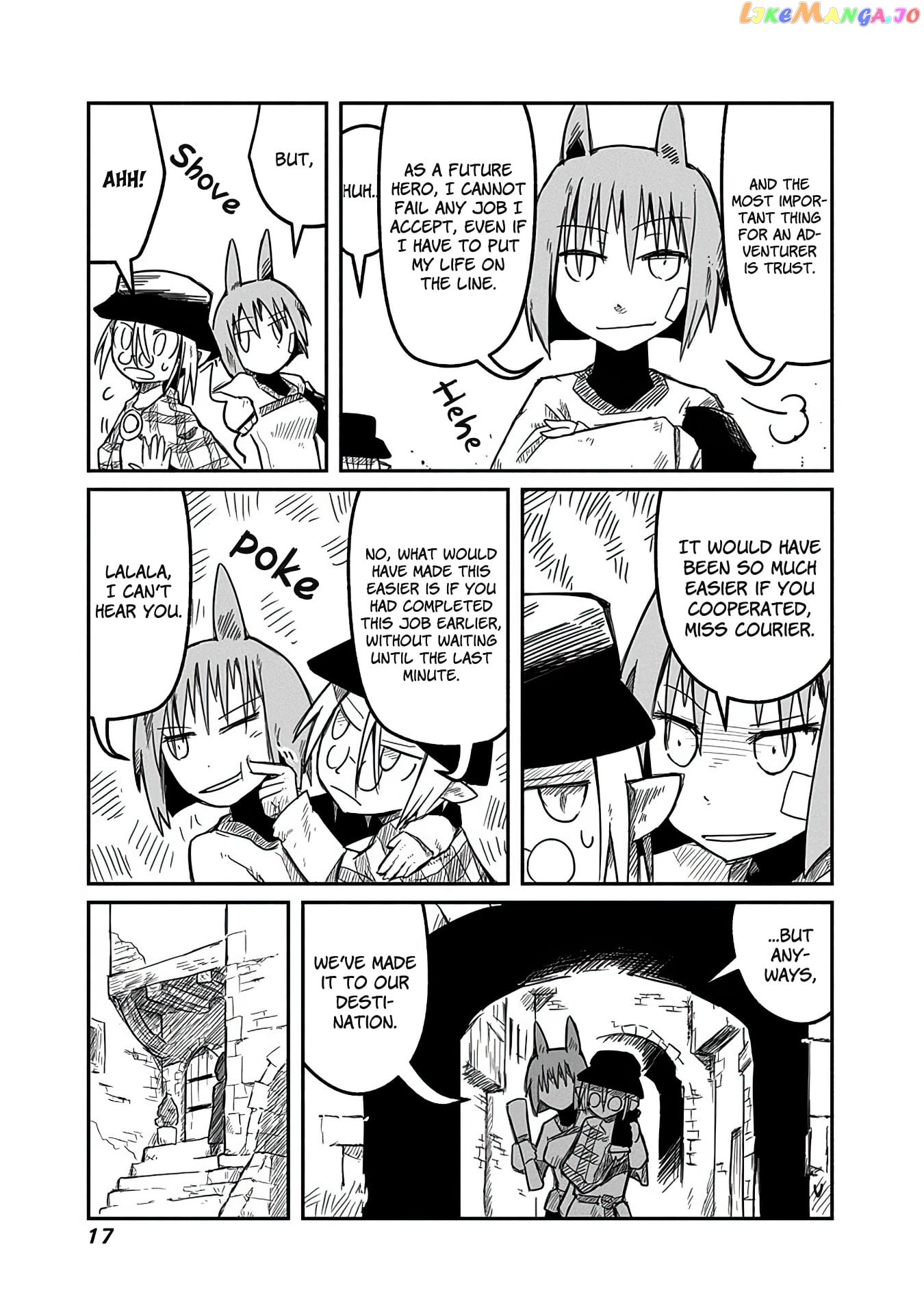 The Dragon, the Hero, and the Courier chapter 8 - page 17