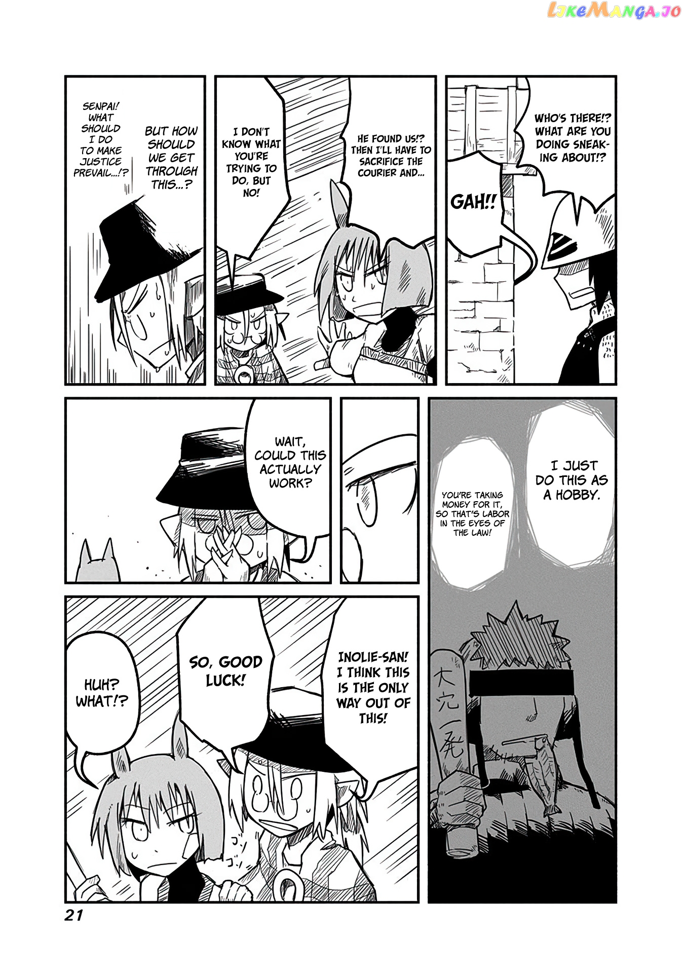 The Dragon, the Hero, and the Courier chapter 8 - page 21